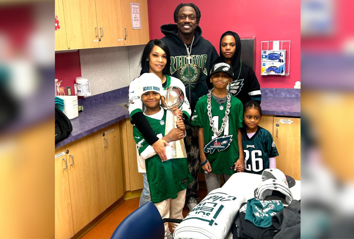 AJ Brown Howard family