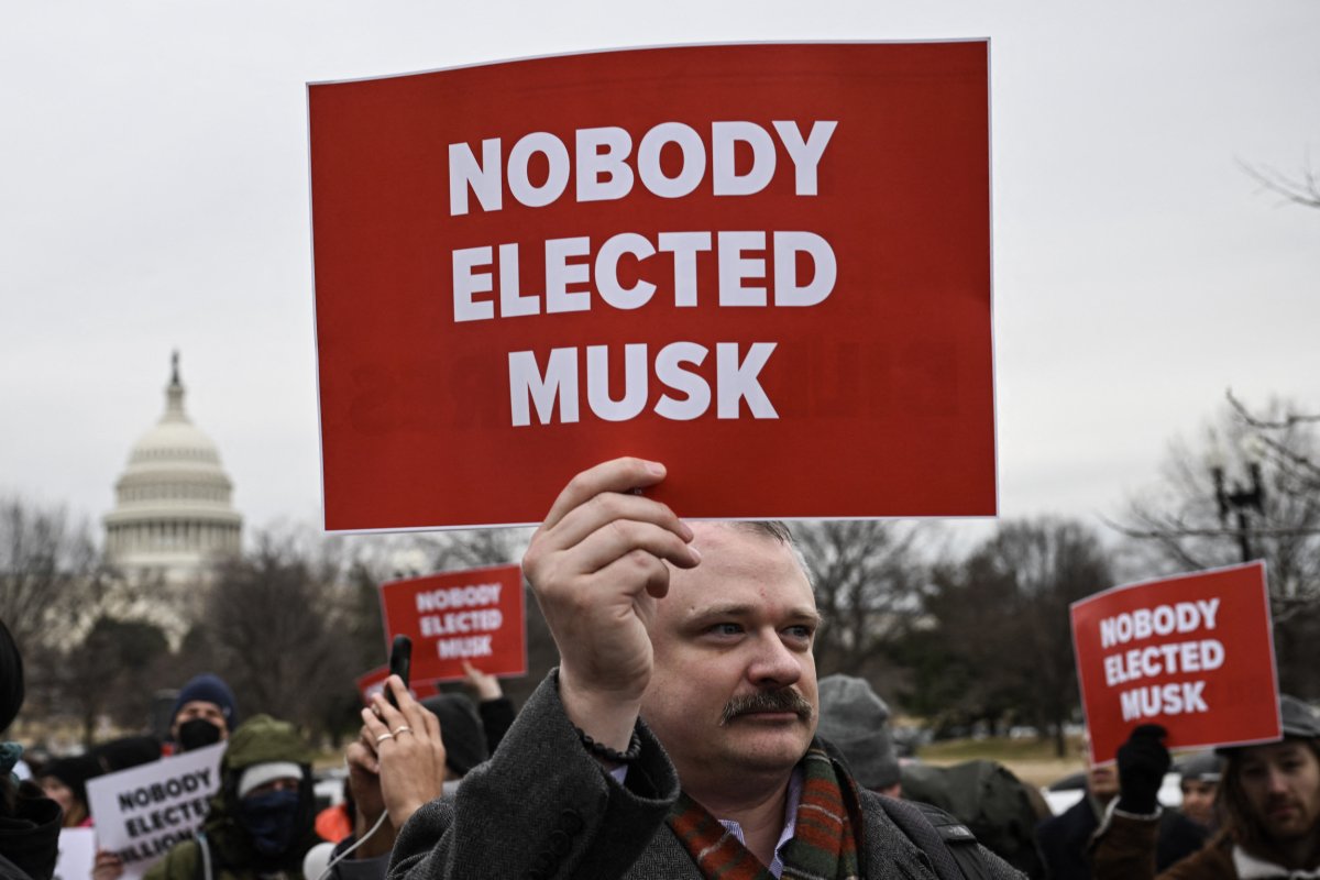 Musk protest