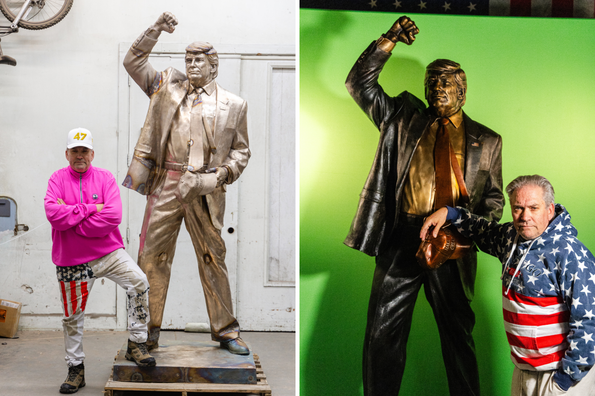 Trump Statue