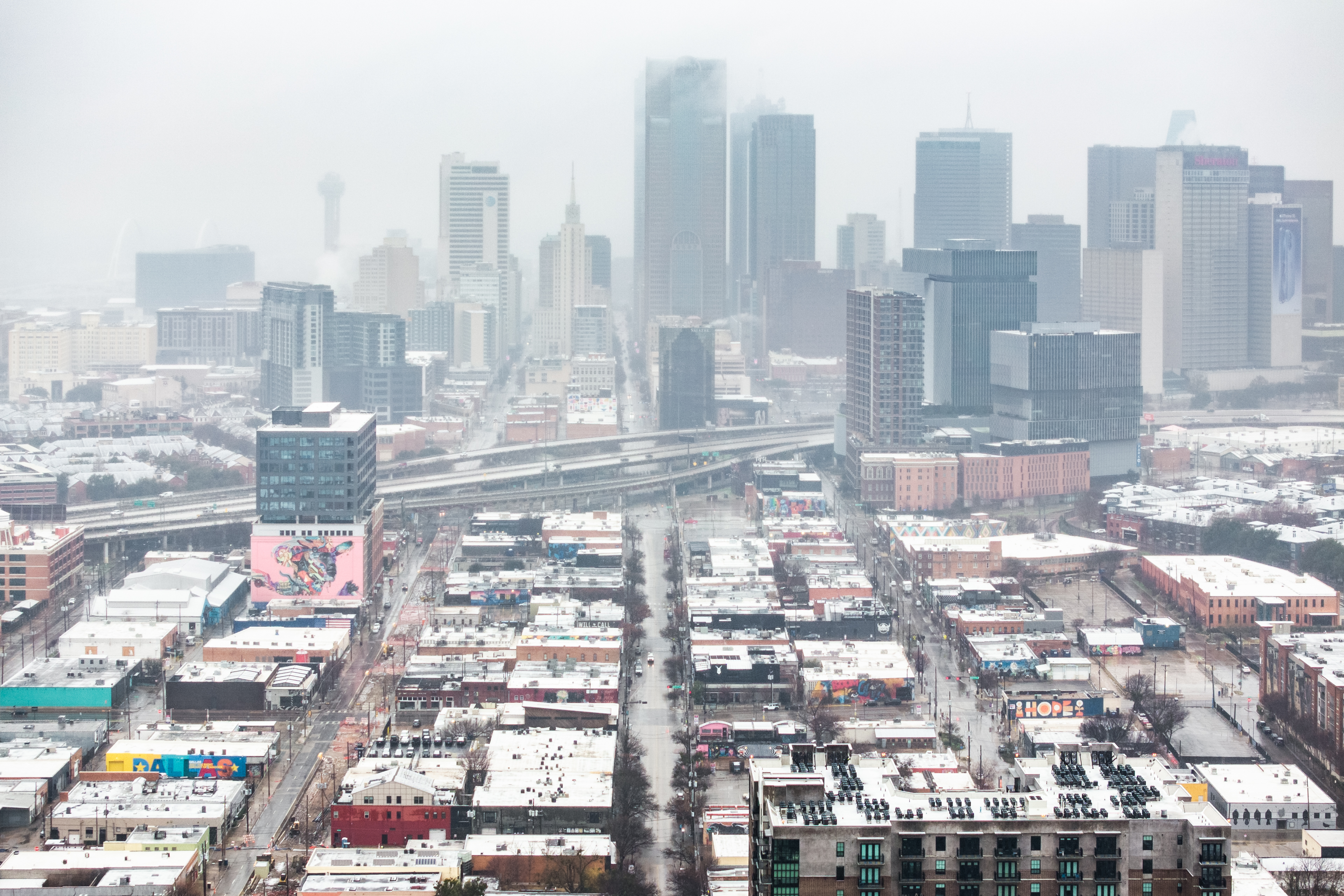 Texas snow