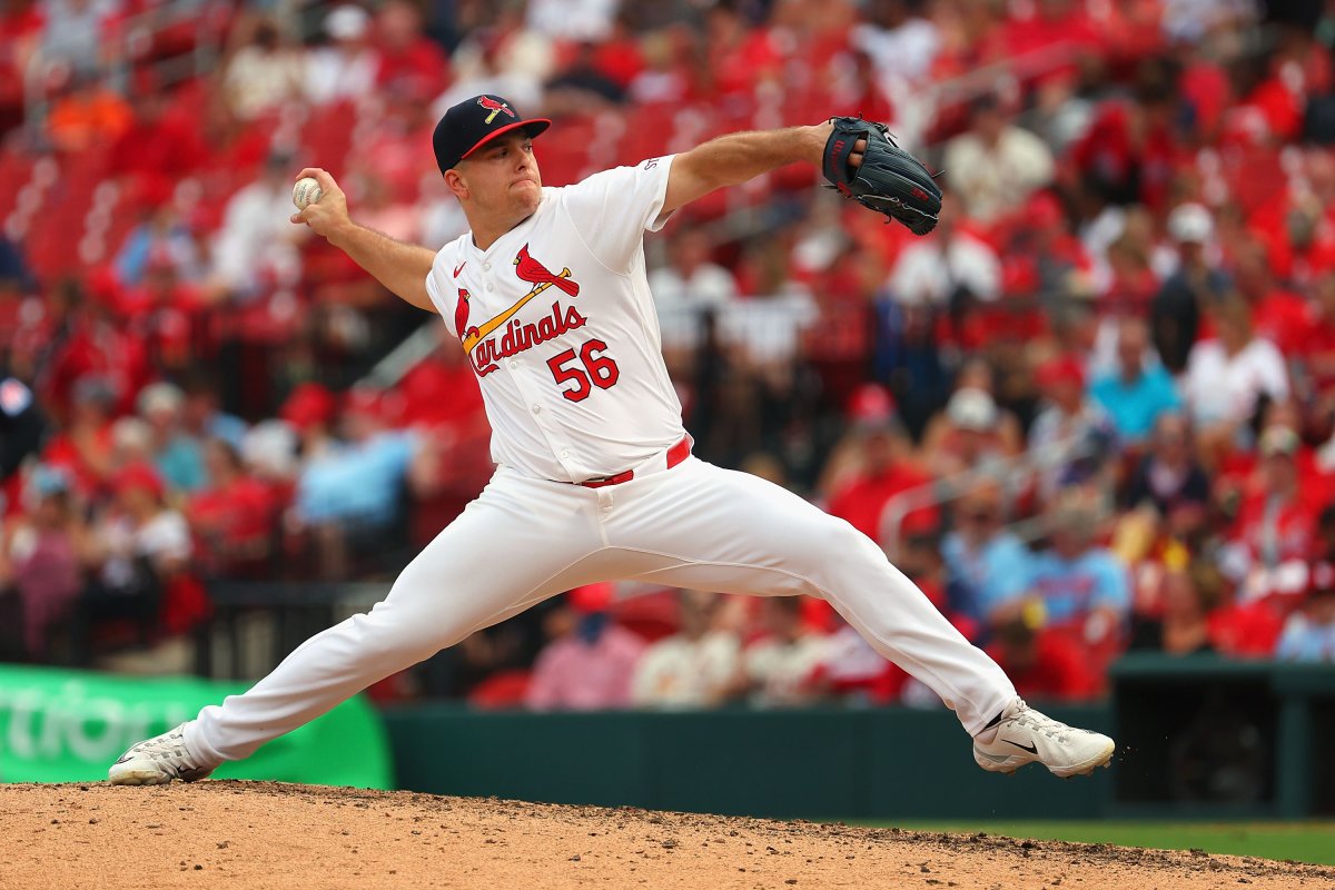 St. Louis Cardinals pitcher Ryan Helsley