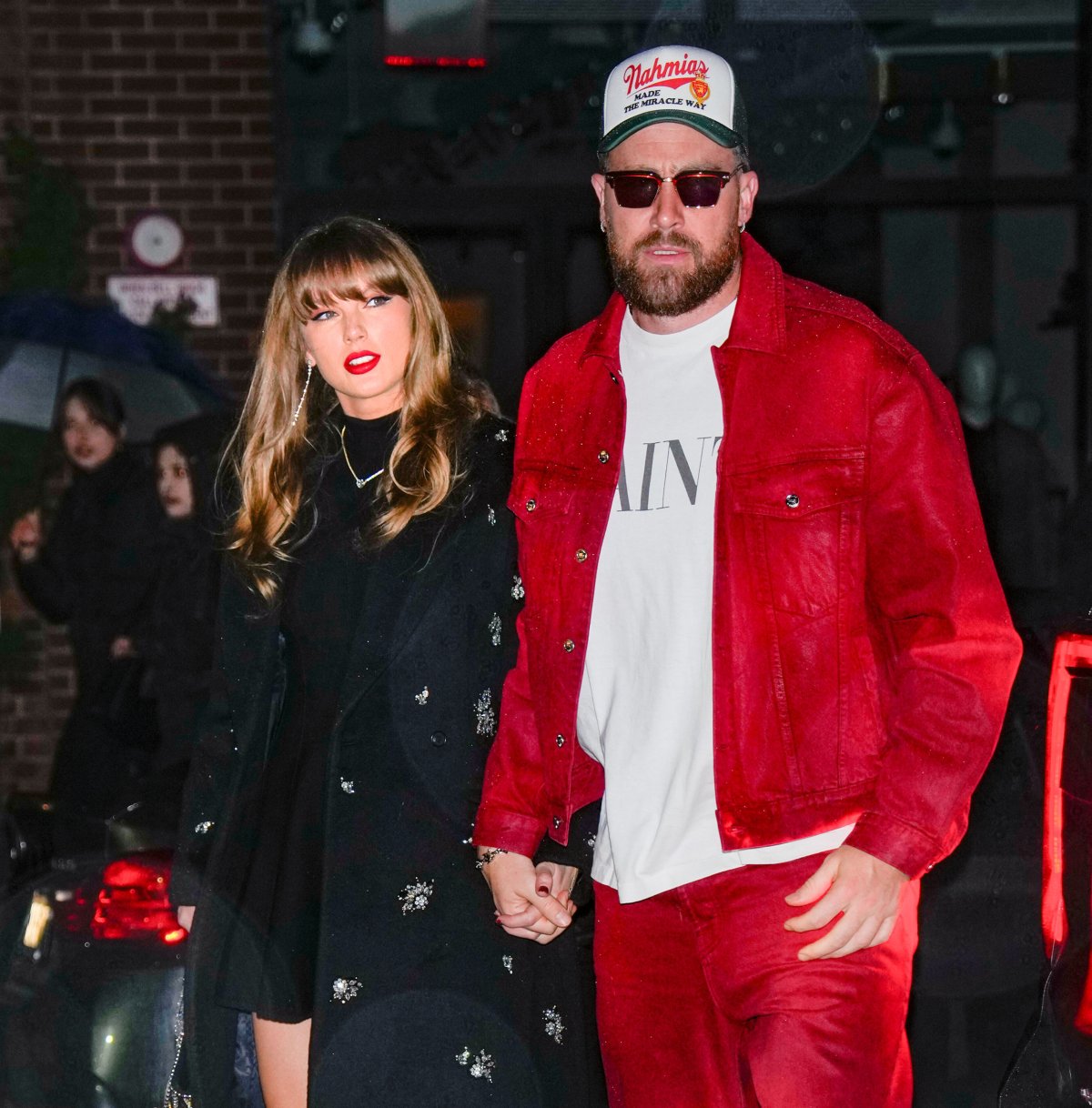 Taylor Swift and Travis Kelce