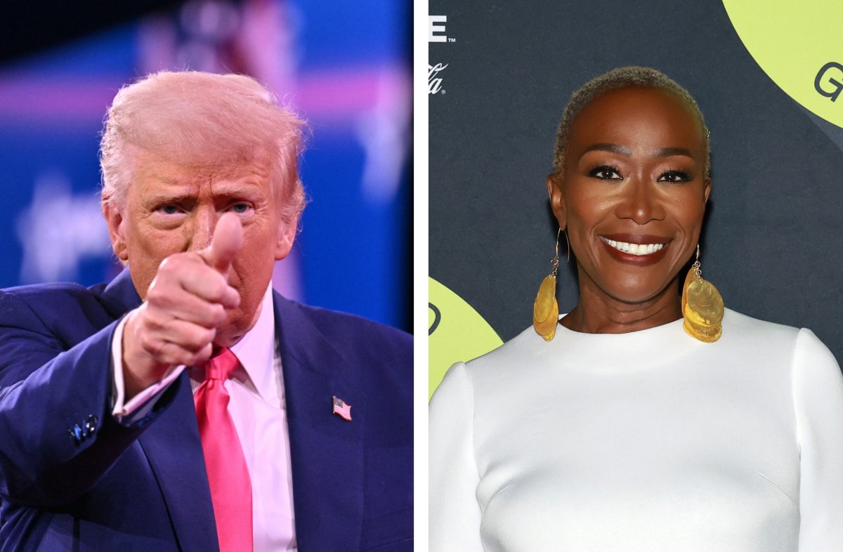 Donald Trump and Joy Reid