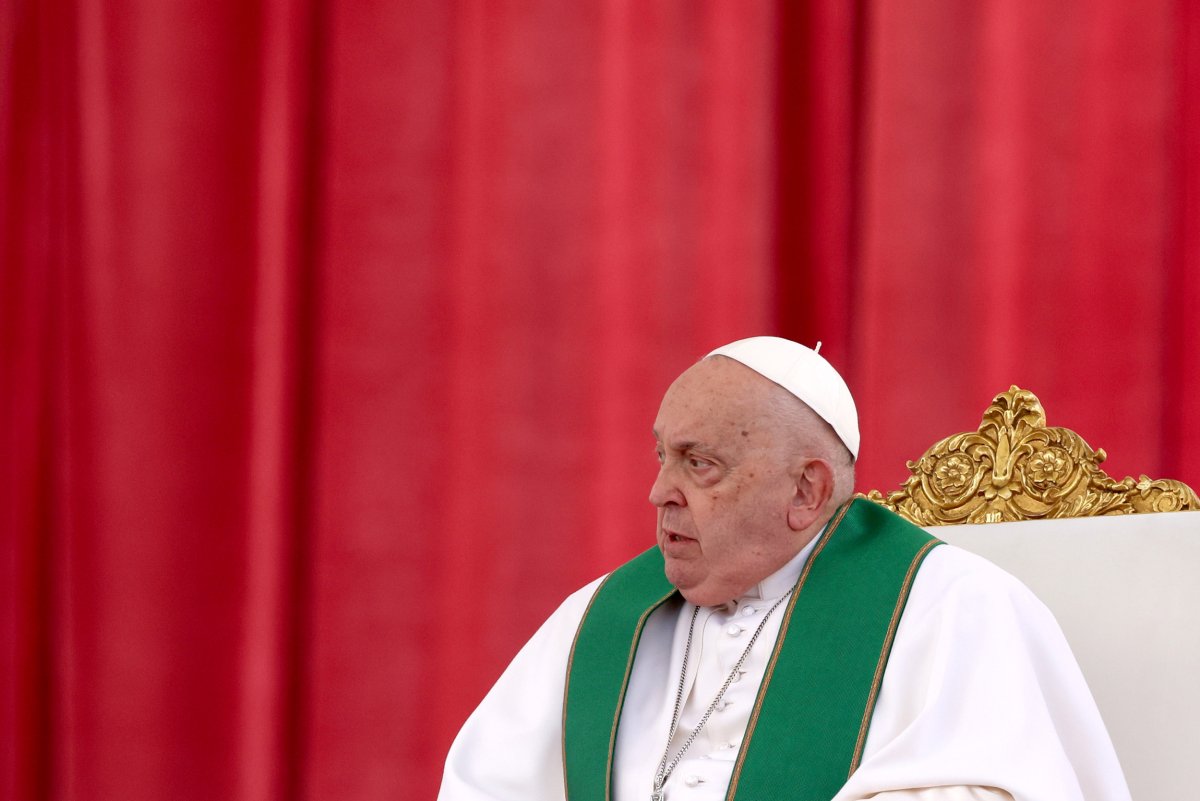 El Papa Francisco preside una misa