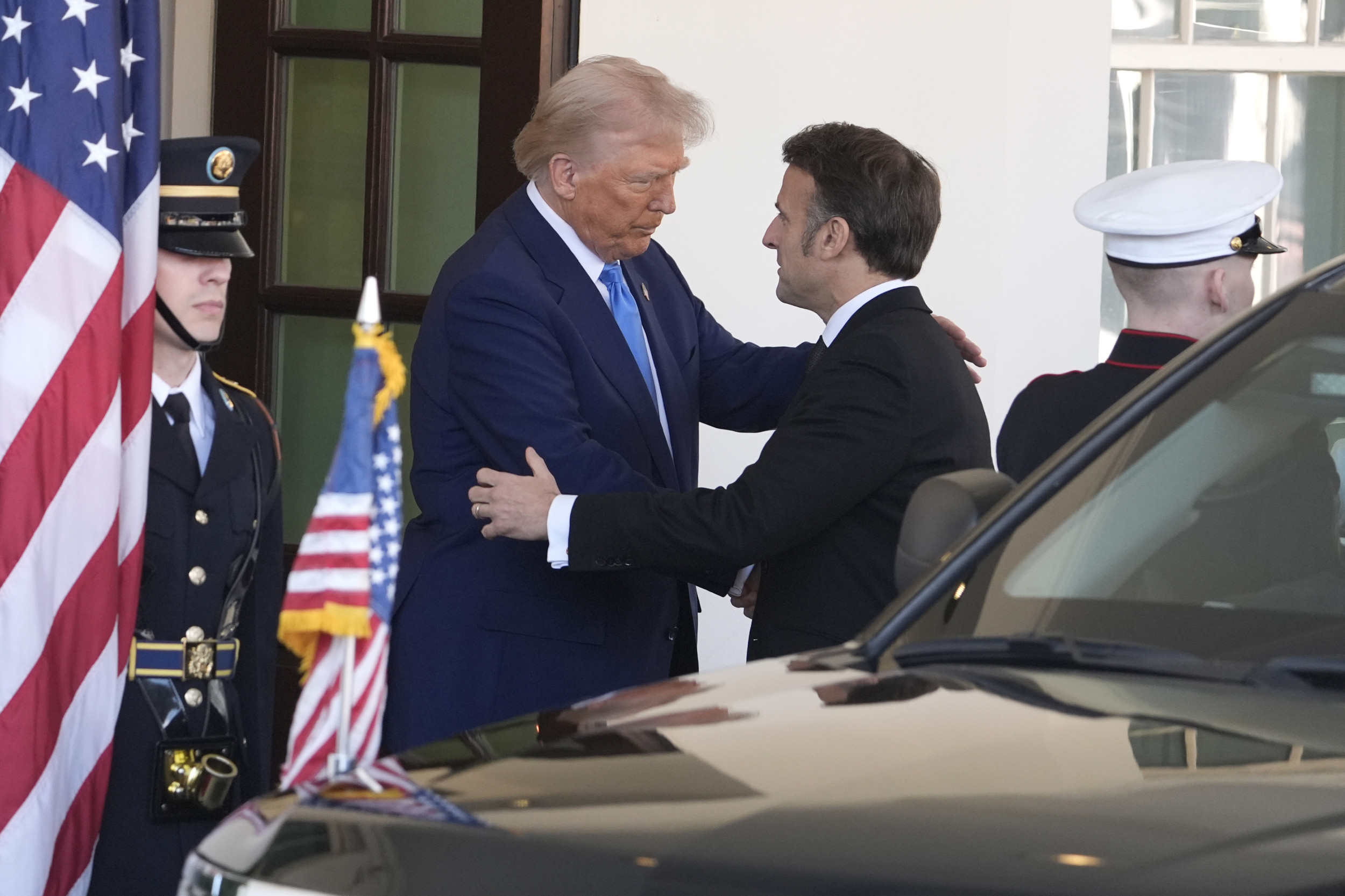 The Complete History of Trump and Macron's Long and Intense Handshakes ...