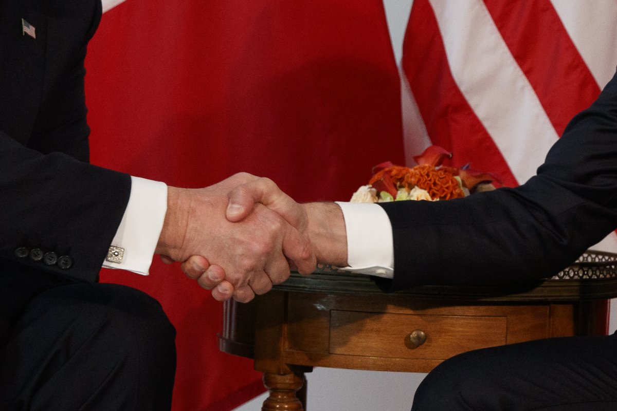 The Complete History of Trump and Macron's Long and Intense Handshakes ...