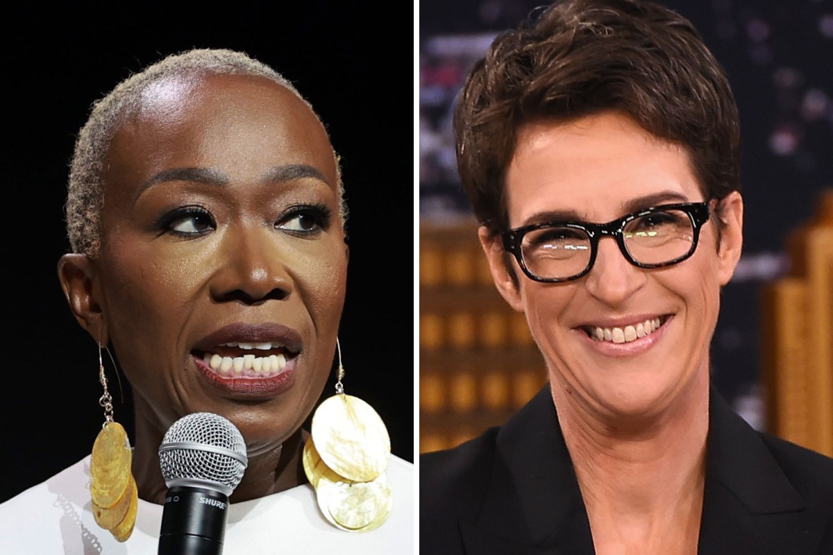 Joy Reid and Rachel Maddow