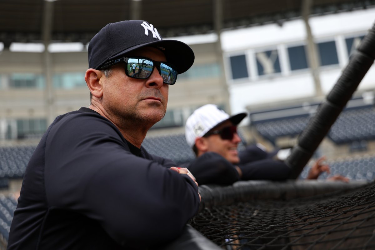 New York Yankees manager Aaron Boone.