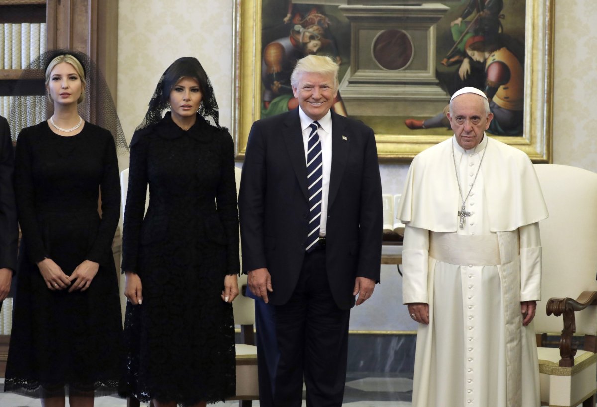 Reunião do Papa Francisco Trump