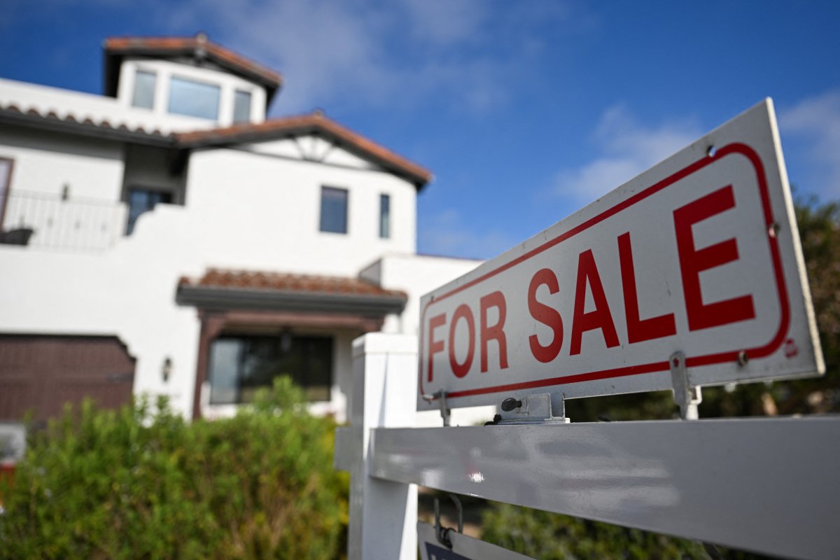 A for sale sign