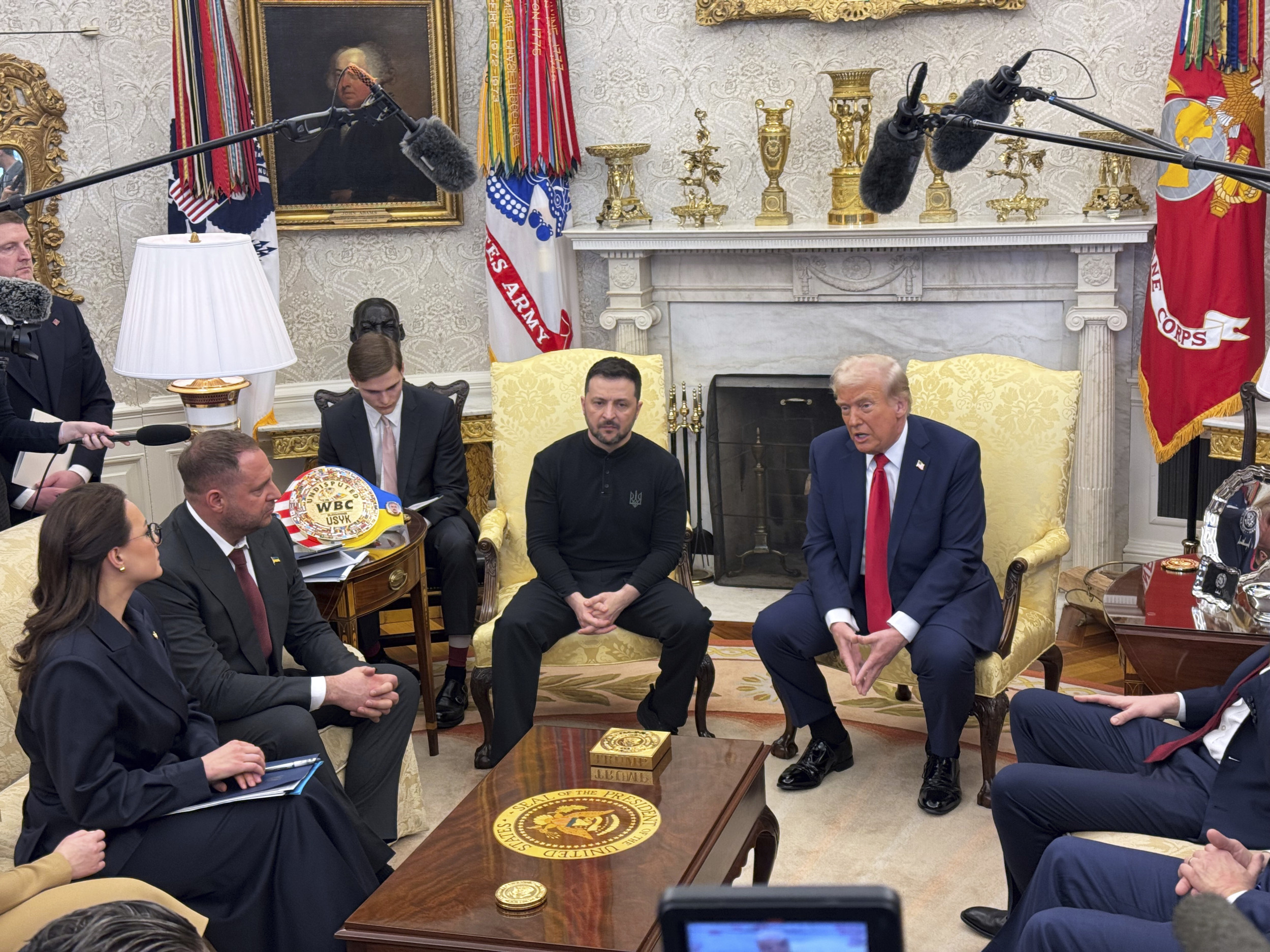 President Trump tells Zelenskyy he’s “gambling with World War III”