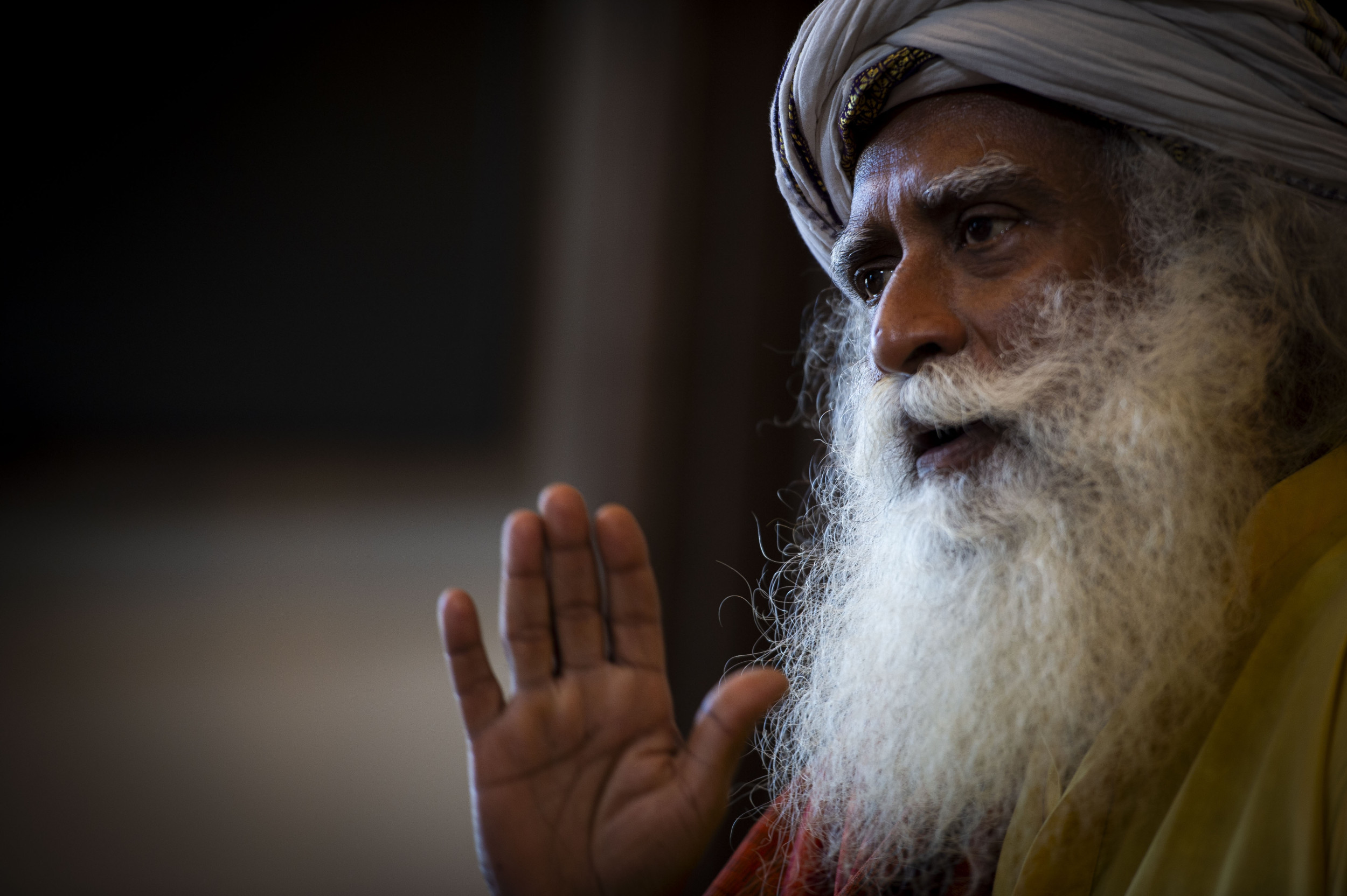 Sadhguru asks Americans: Joy or misery?