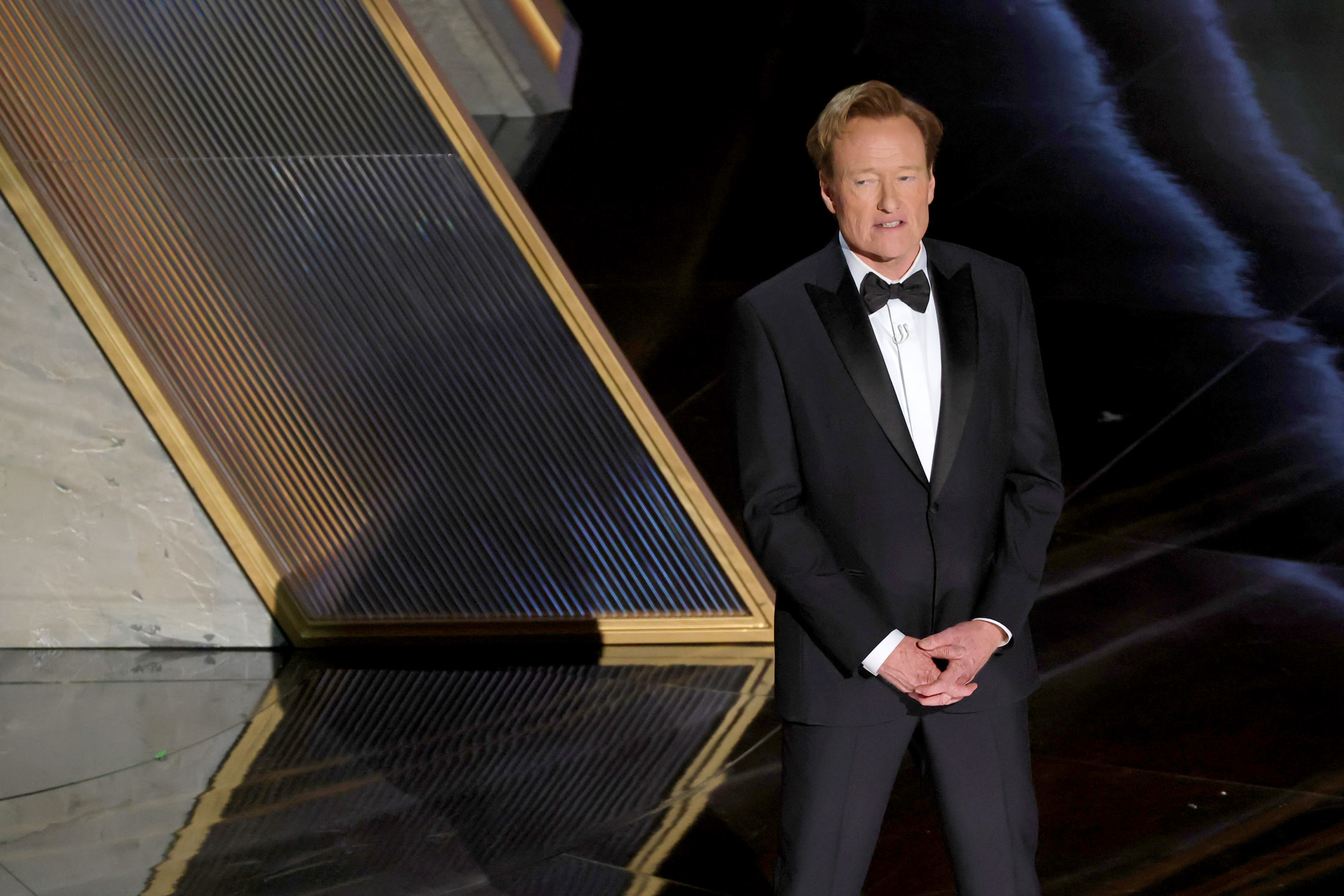 Conan O'Brien roasts Karla Sofía Gascón at Oscars amid online drama