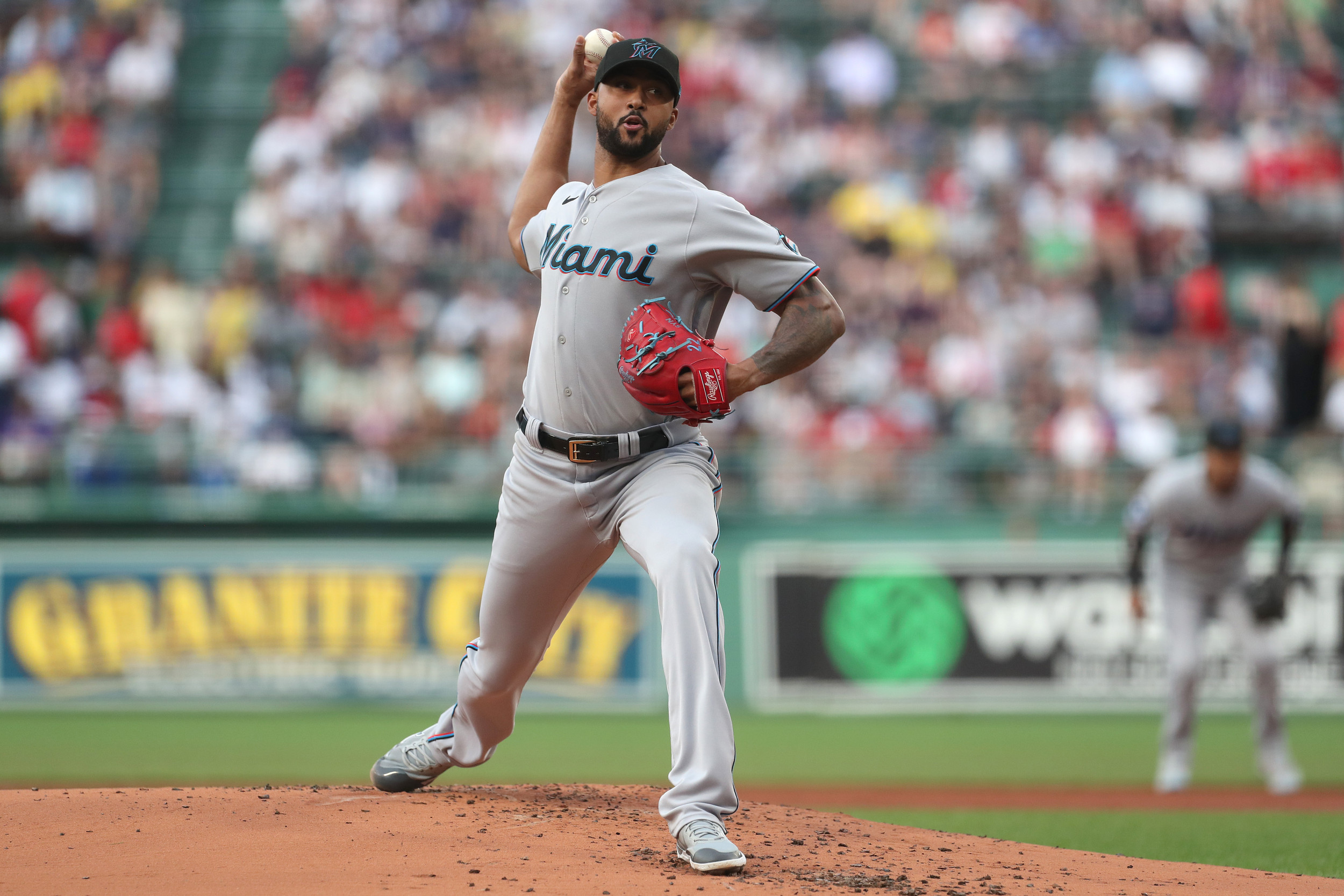 Could Red Sox Acquire 56 Million Sandy Alcantara In Blockbuster Trade Miami Marlins Pitcher Sandy Alcantara