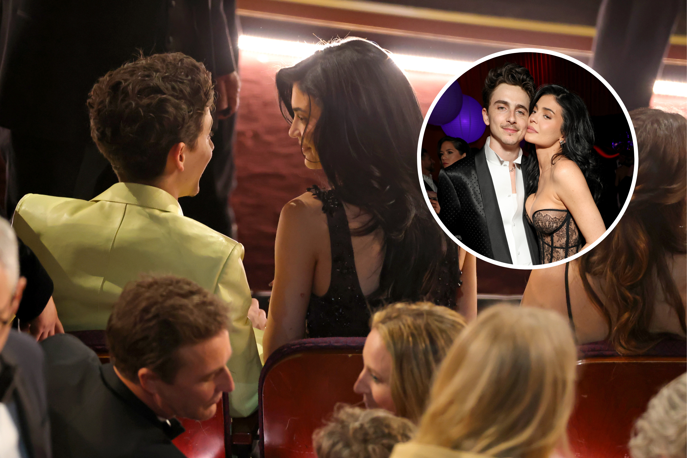 Timothée Chalamet, Kylie Jenner Reaction to His Oscar Loss Caught on Camera