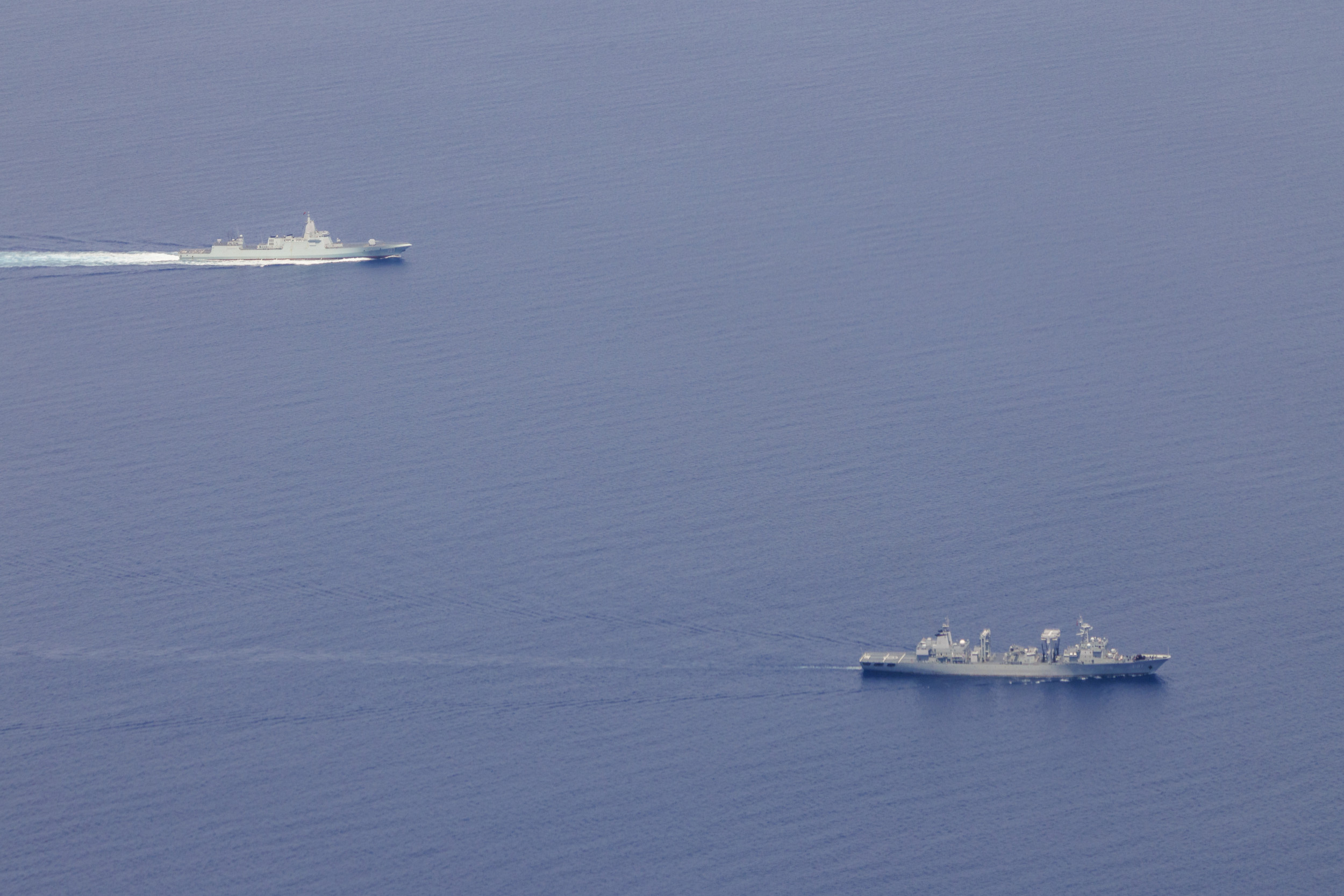 Map Shows Chinese Warships Encircling US Ally in Pacific