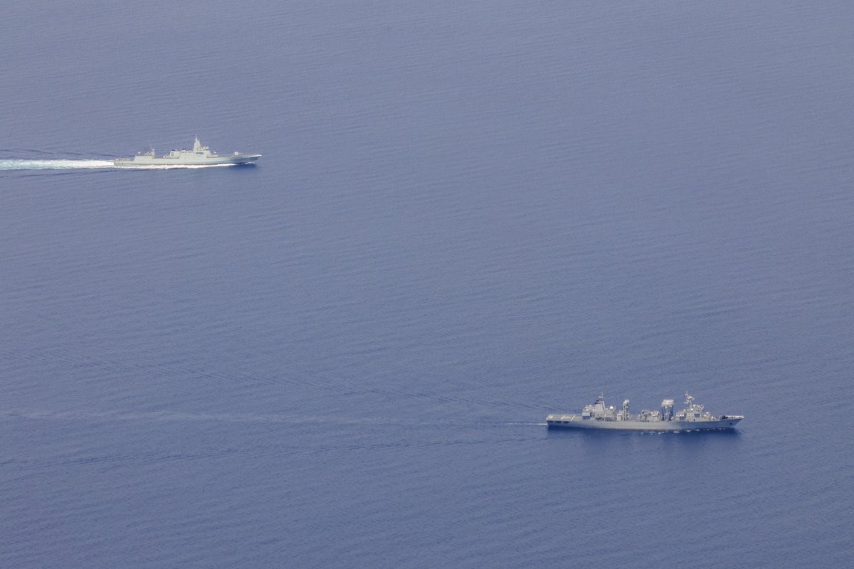 Map Shows Chinese Warships Encircling US Ally in Pacific - Voice Of Globe