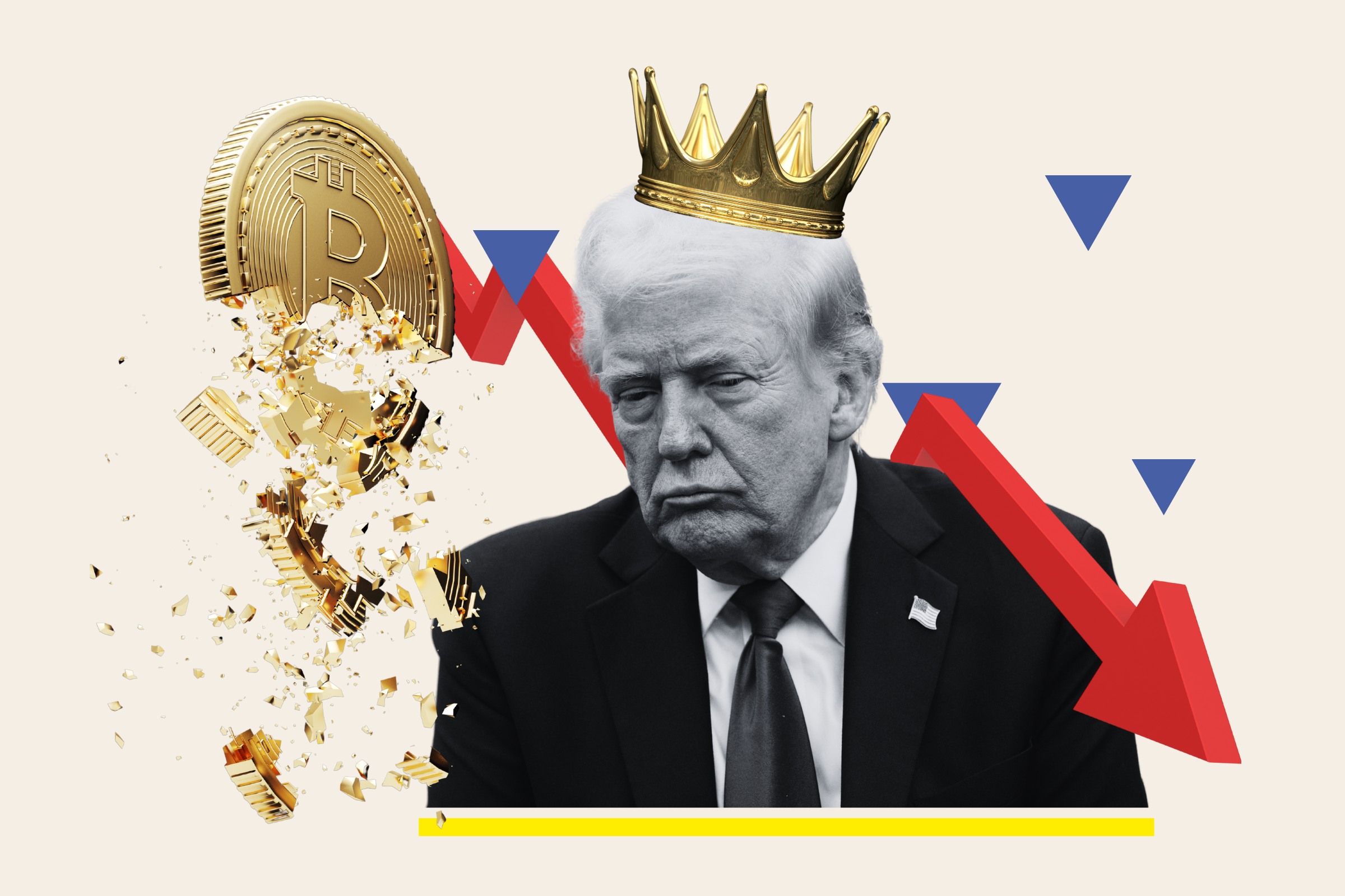 Trump Was Seen as the 'Crypto King'—MAGA's Bitcoin Dream is Breaking Apart