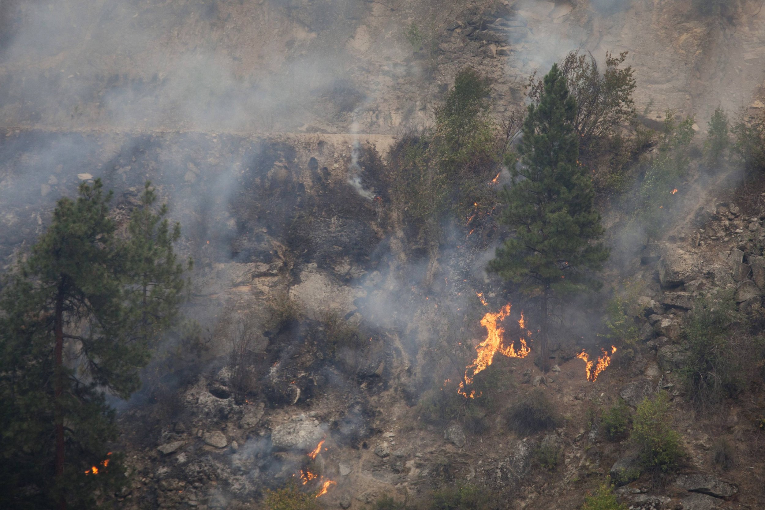 Washington State Wildfire Destroys 100 Homes, Hundreds Evacuated