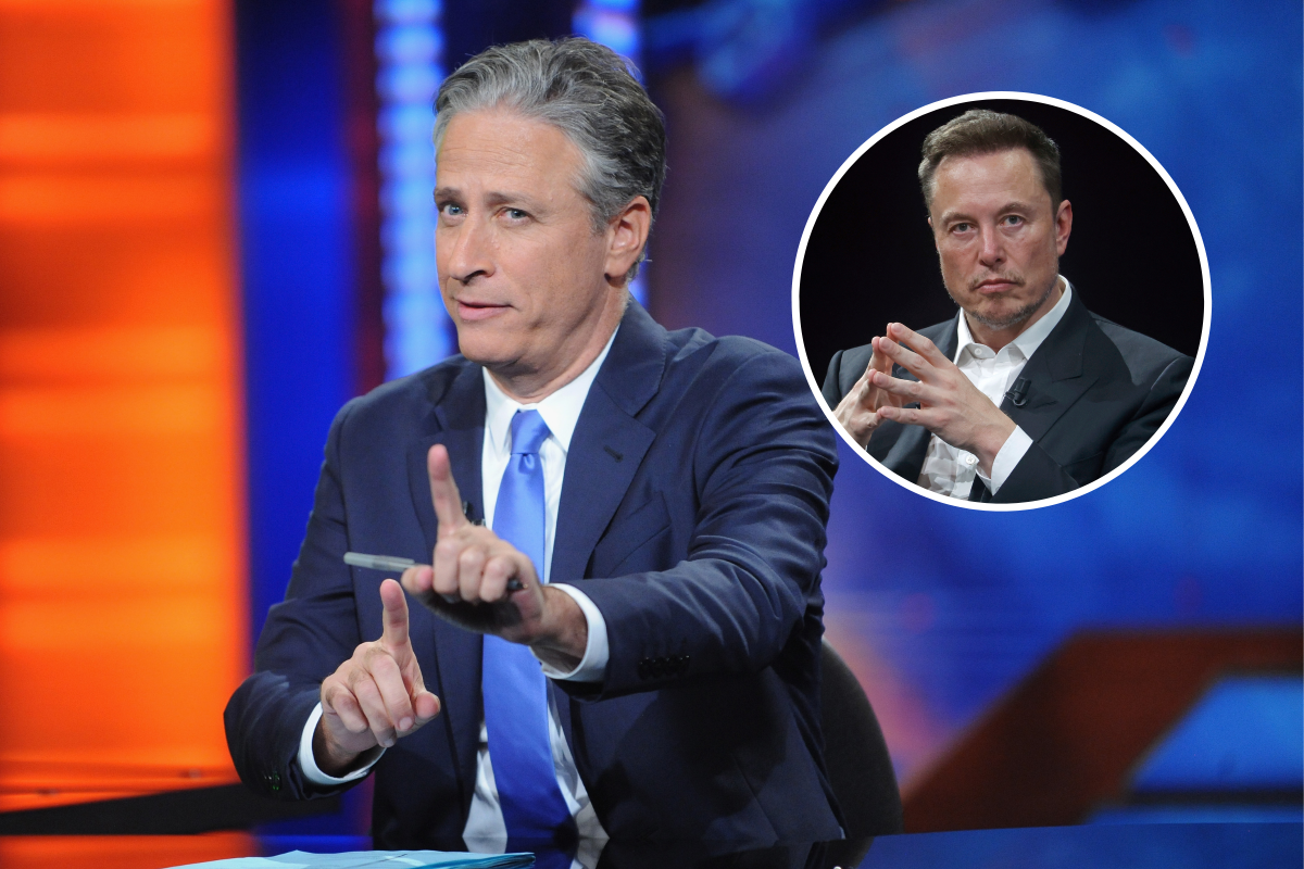 Jon Stewart Reacts to Elon Musk 'Propagandist' Claim - Newsweek