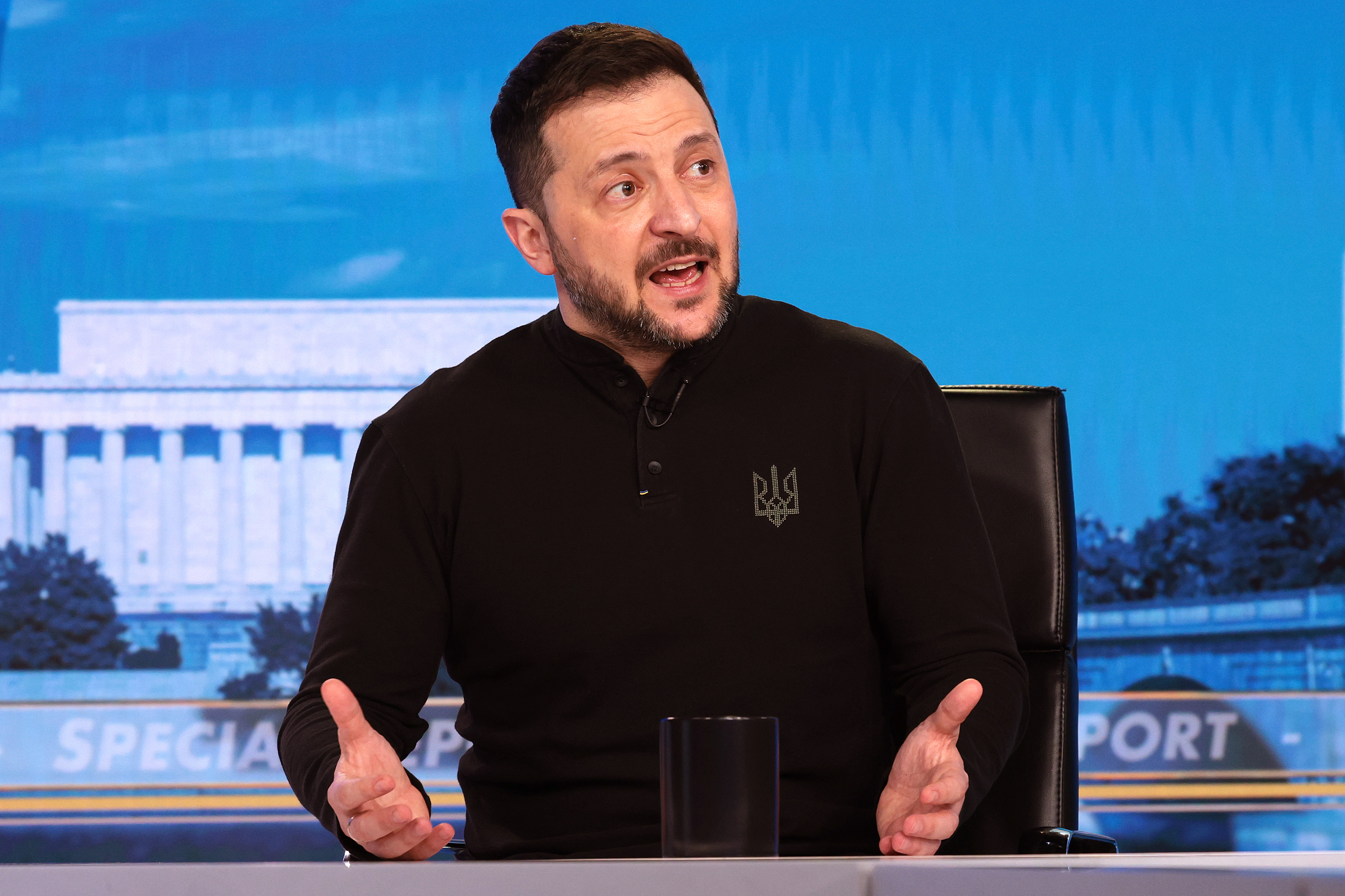 Video of Zelensky saying thank you to America 94 times goes viral