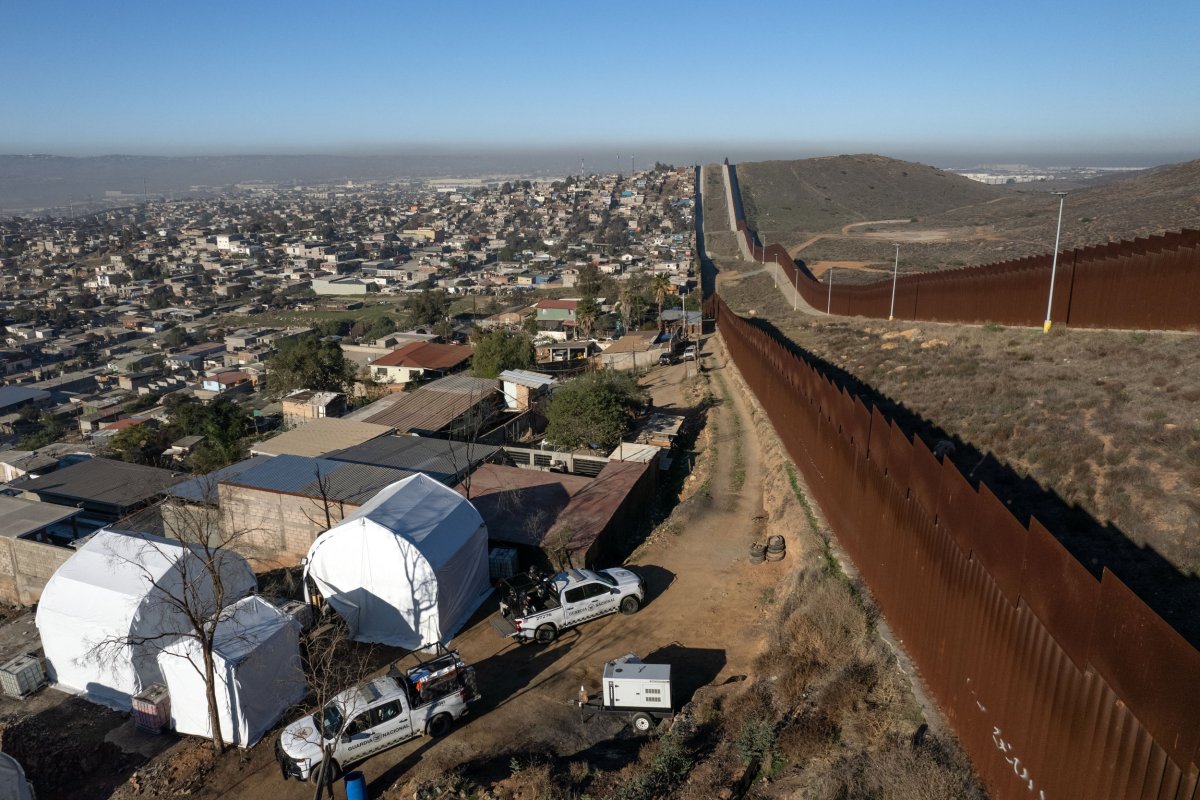 US Mexico border