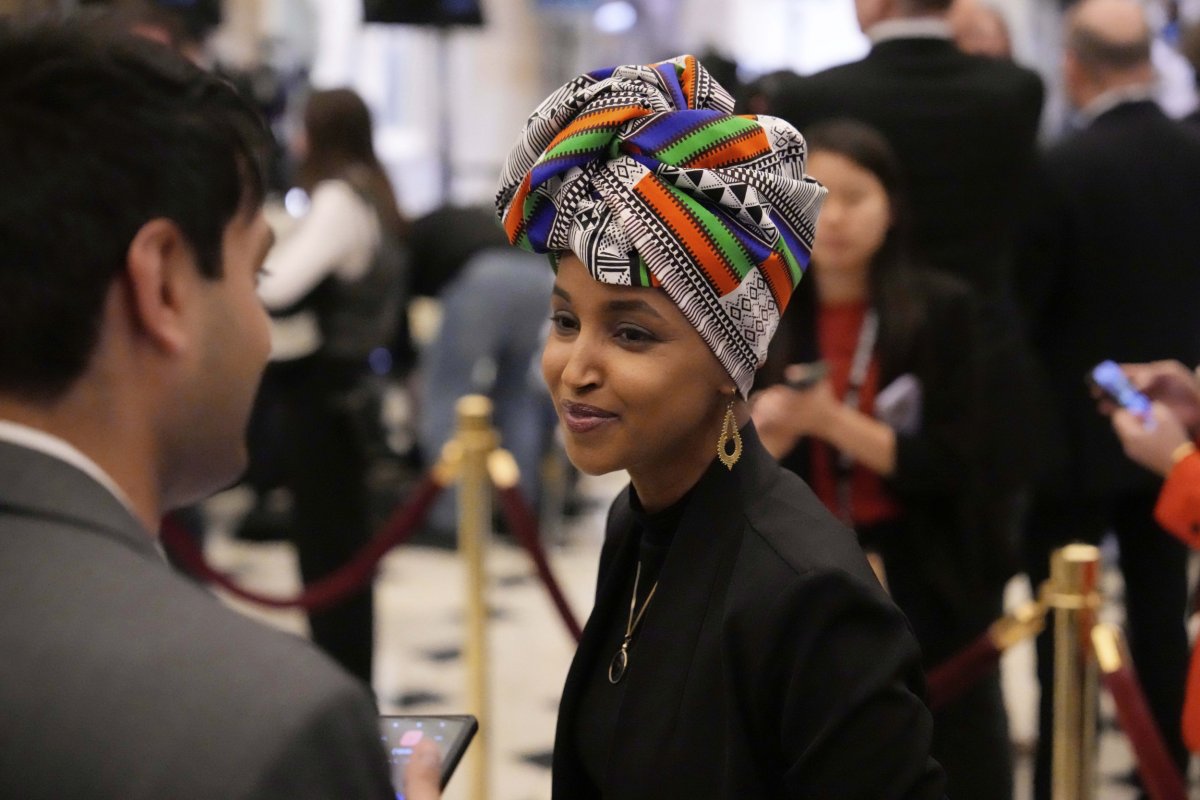 Rep. Ilhan Omar at Capitol Tuesday