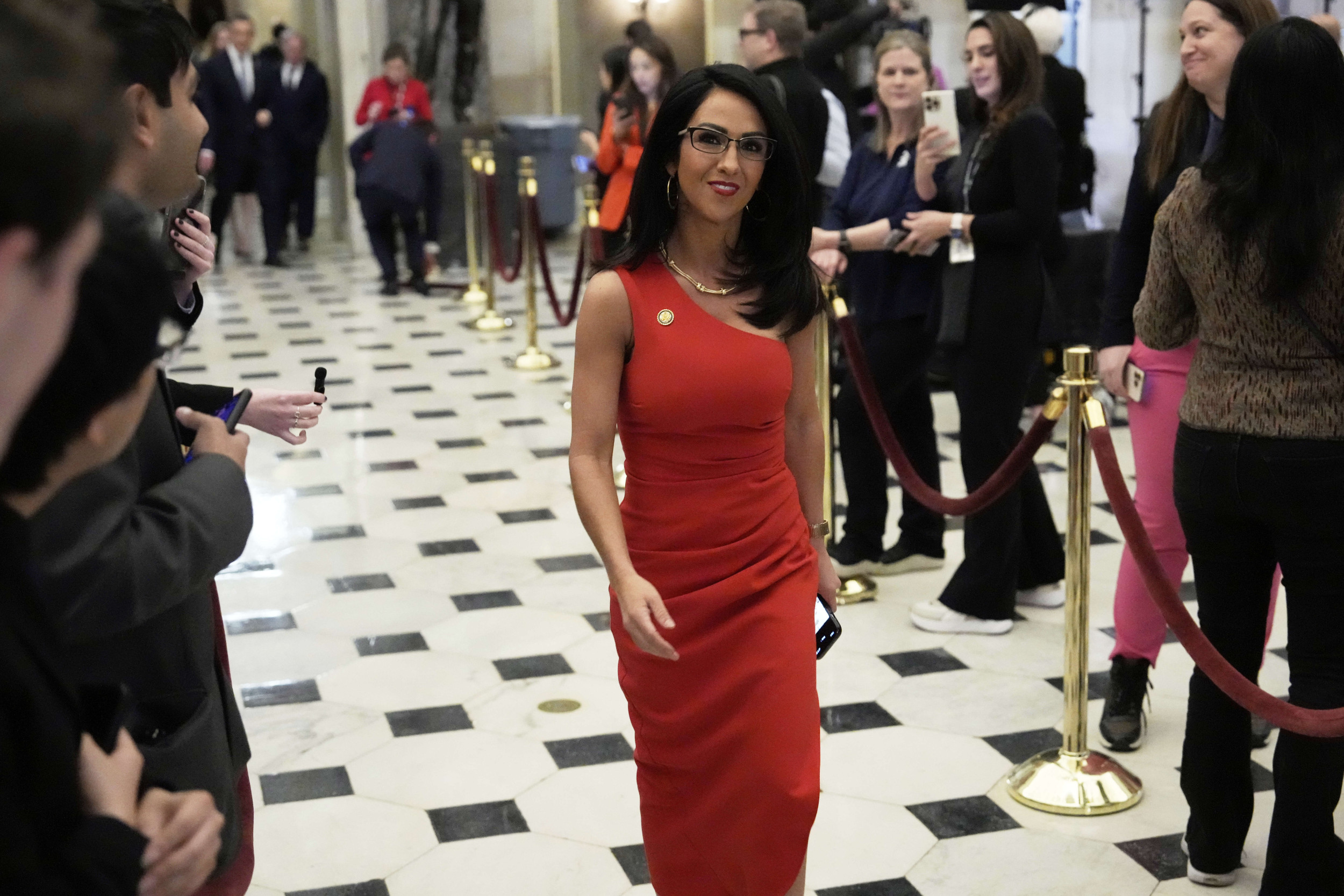 Rep. Lauren Boebert arrives at Capitol