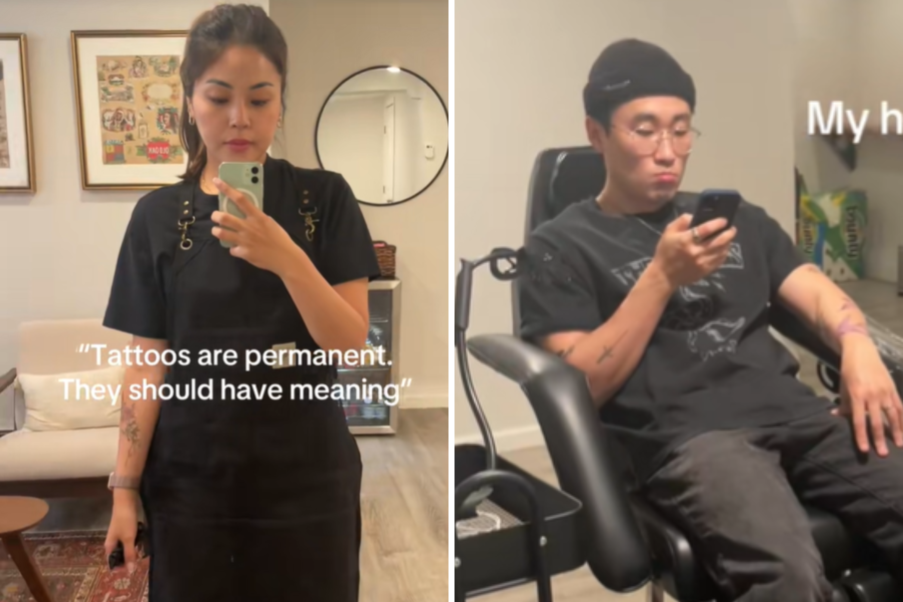 Millennial Man Gets Wife to Tattoo Him, No One Can Believe Result