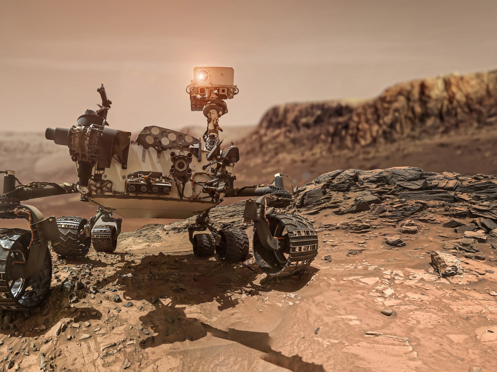 Mars Rover Full Picture Newest Pics Of Rover On Mars