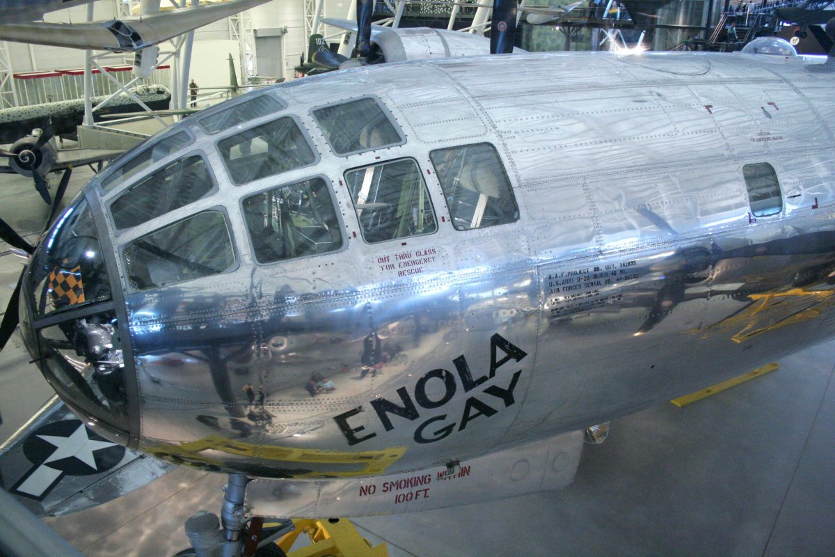 Military to Remove 'Enola Gay' Photos for Violating DEI Rules - Newsweek