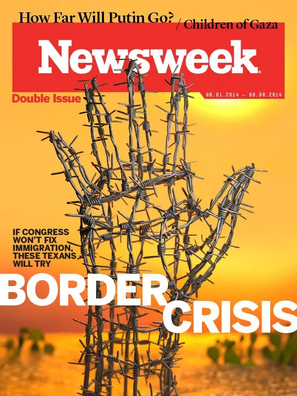 Newsweek cover, August 1, 2014