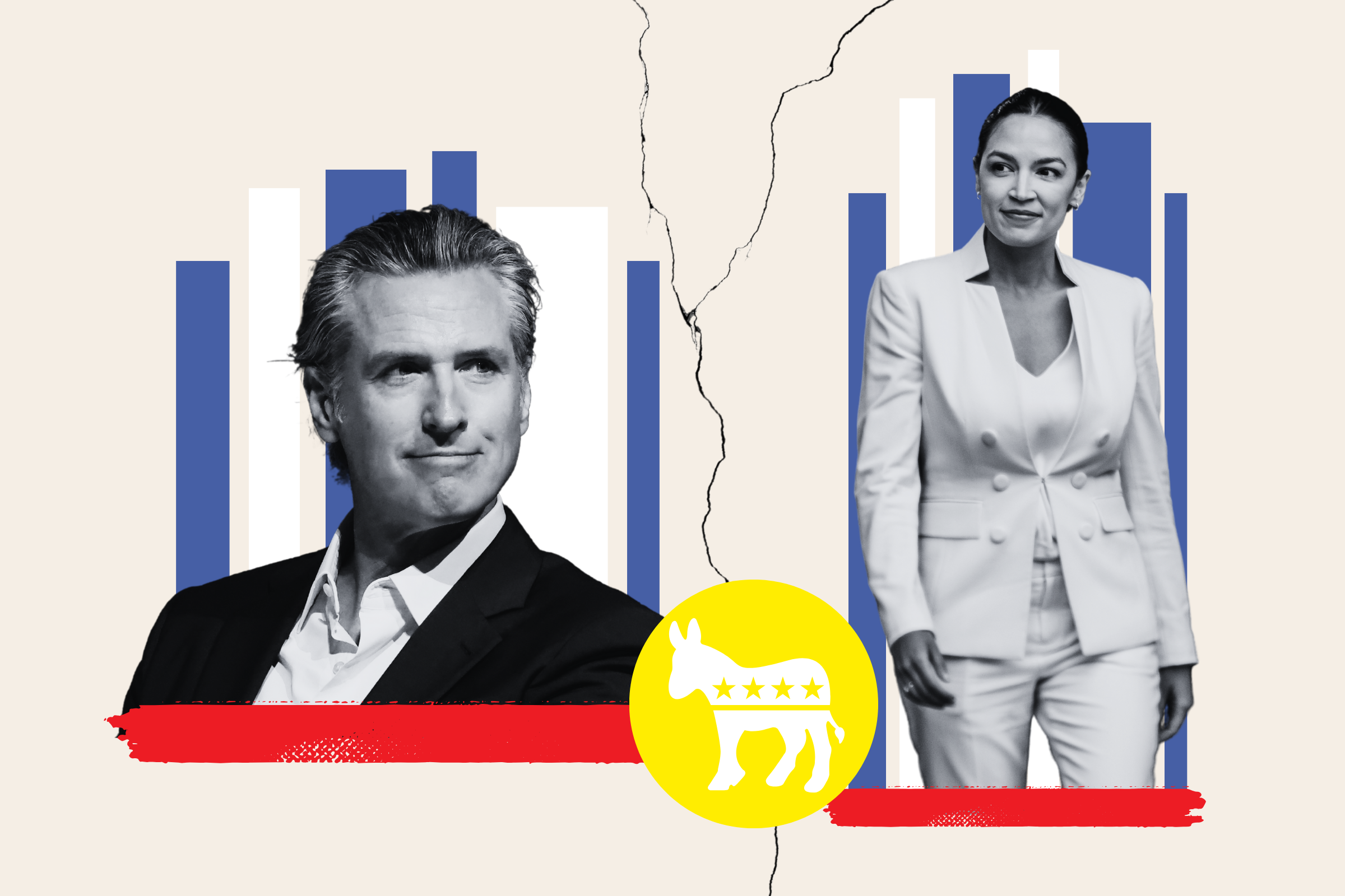 The Democratic Civil War Has Started. Who Will Triumph?