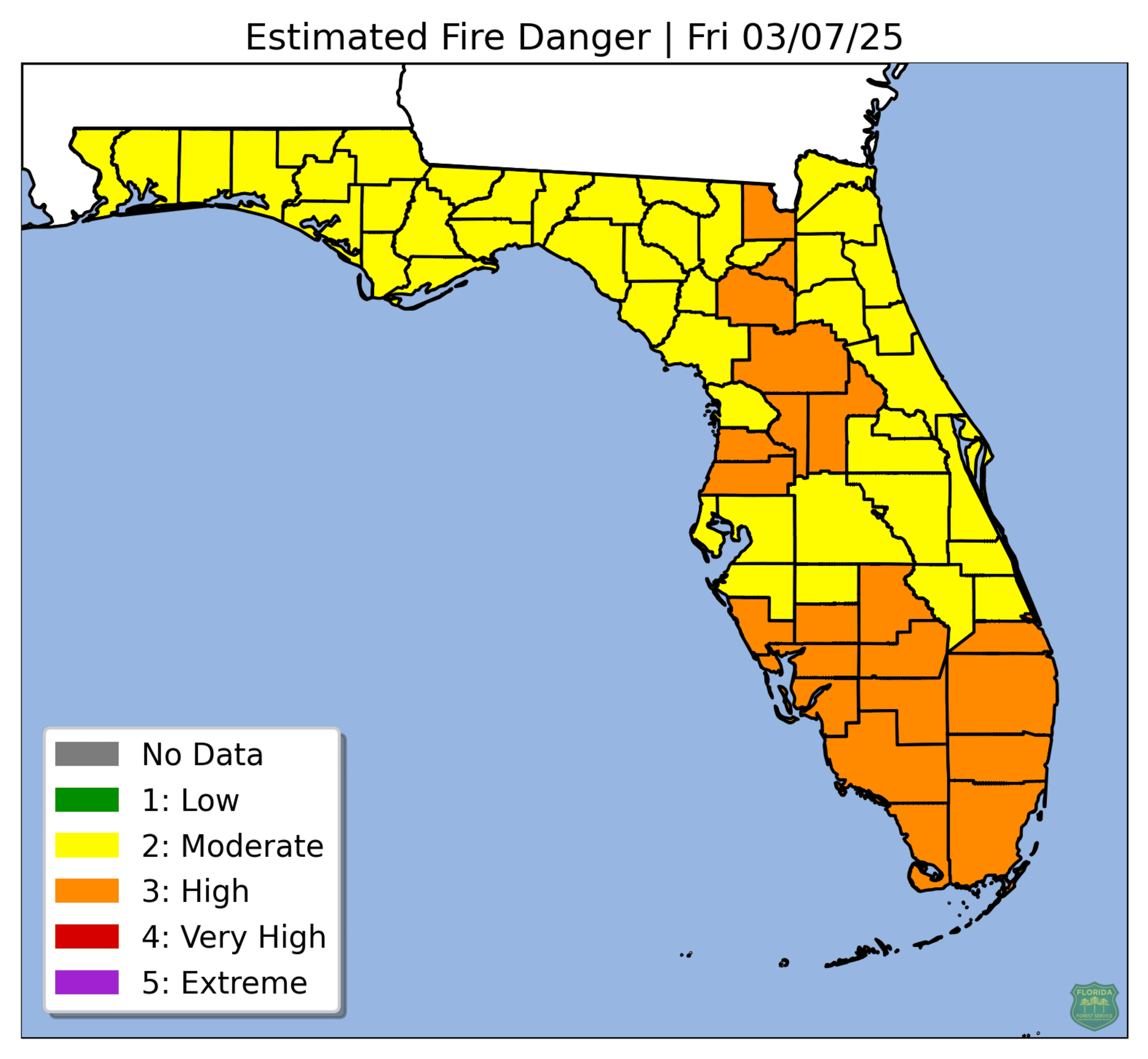 Florida Wildfire Risk Map Shows Threat to Mar-a-Lago
