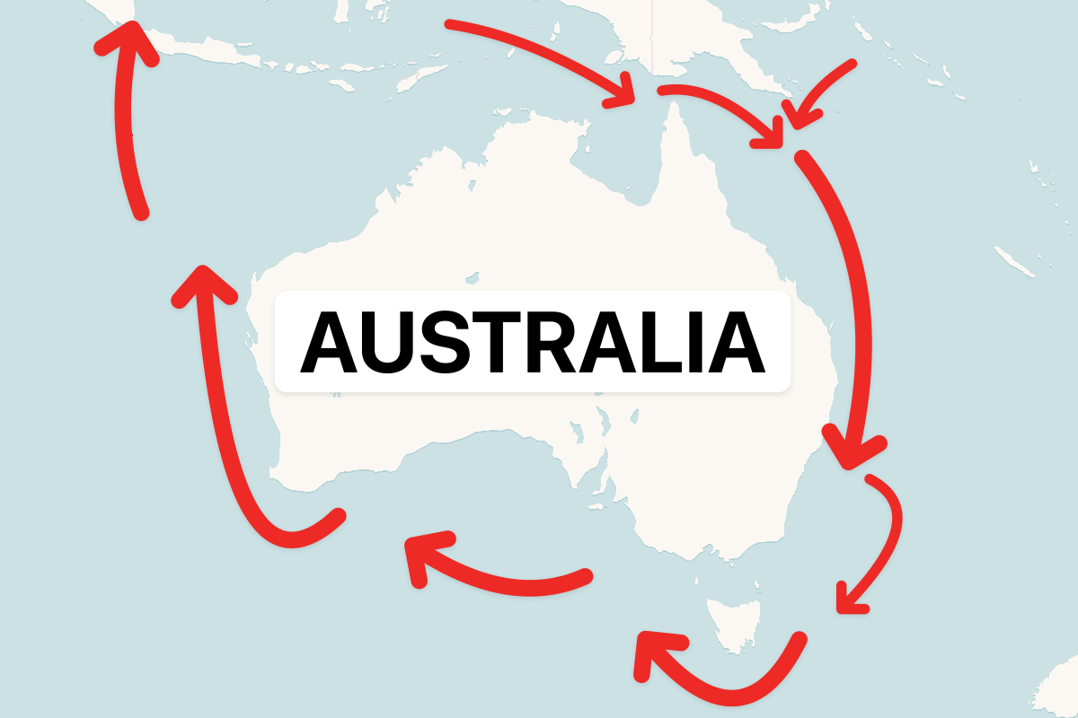 Map Shows Chinese Navy Encircling US Ally in New Show of Force