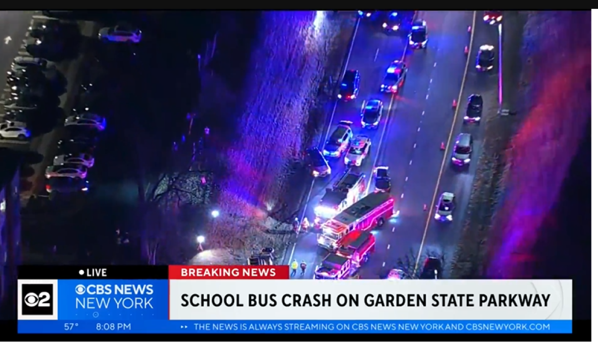 New Jersey bus crash