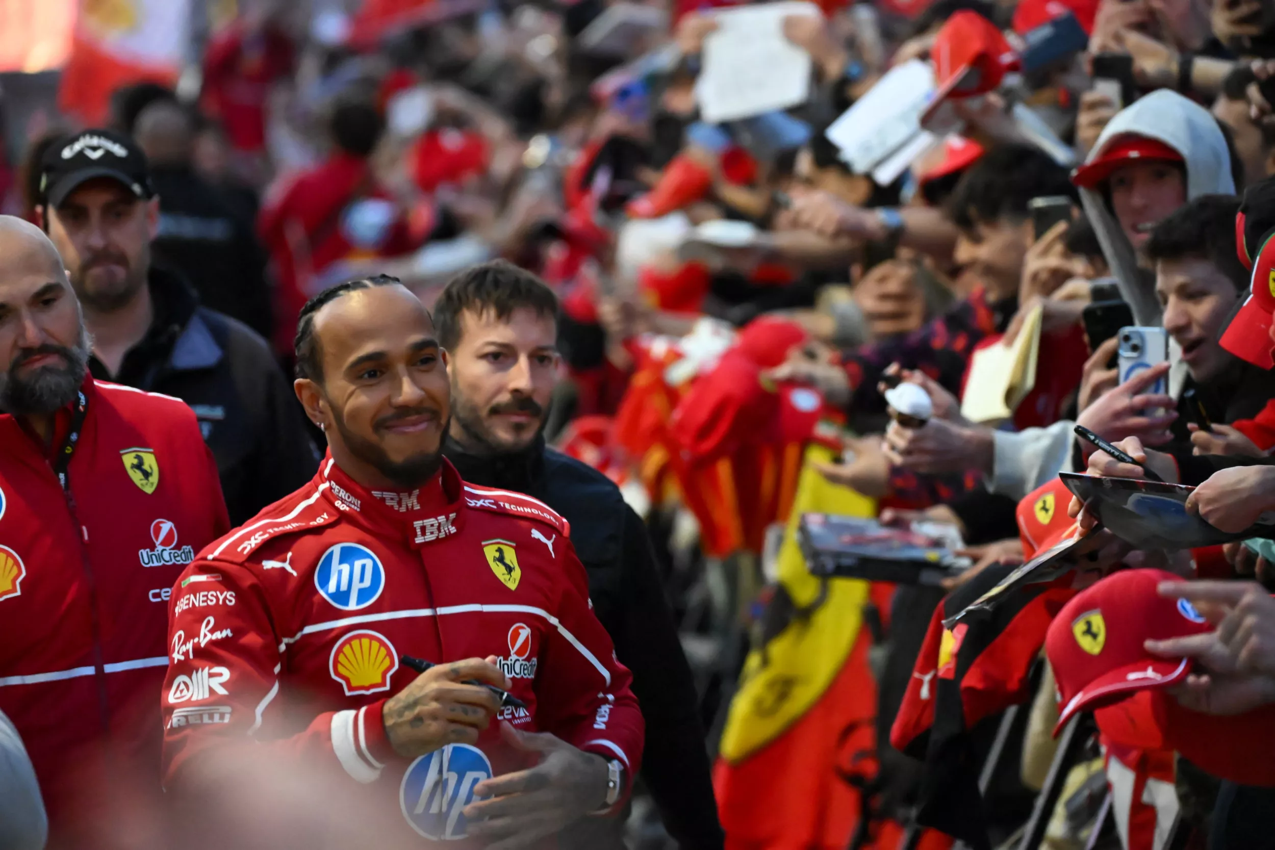 Lewis Hamilton's Ferrari Switch is Straight Out of Hollywood