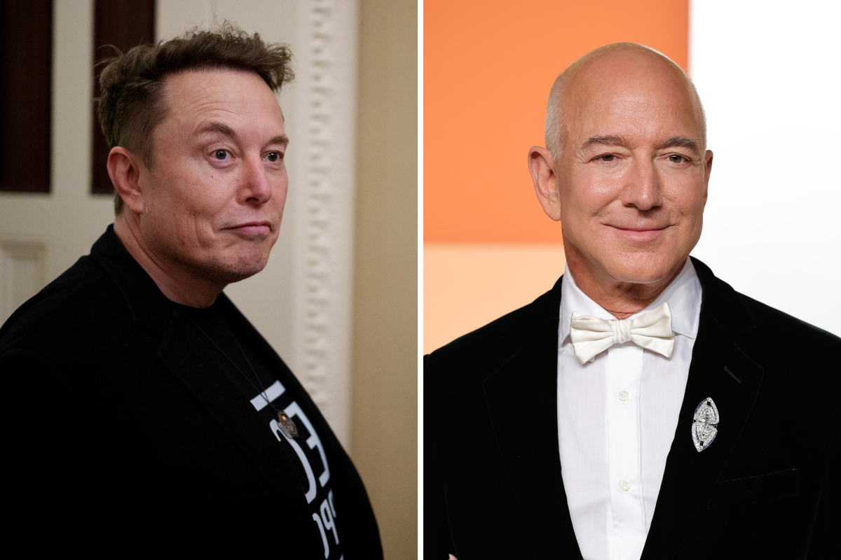 Jeff Bezos, Elon Musk