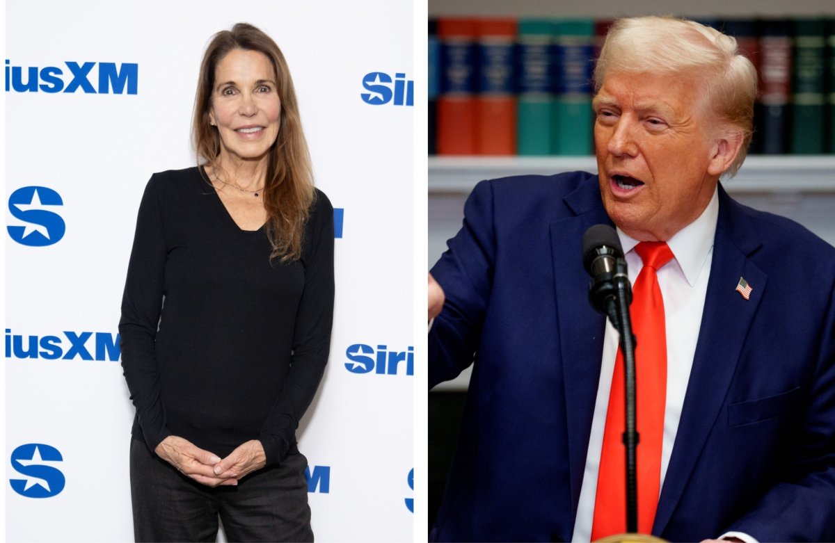 Patti Davis and Donald Trump