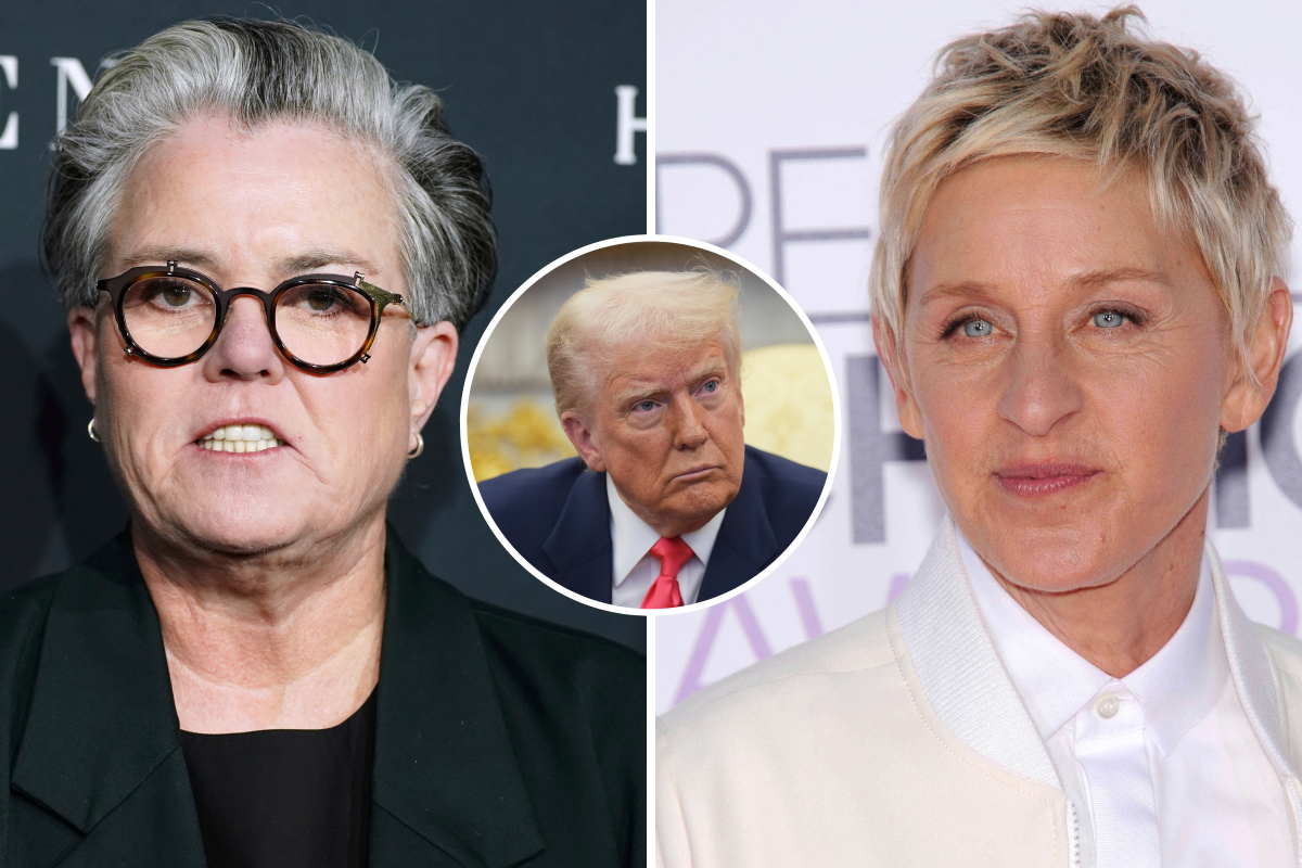 Rosie O'Donnell Donald Trump Ellen DeGeneres