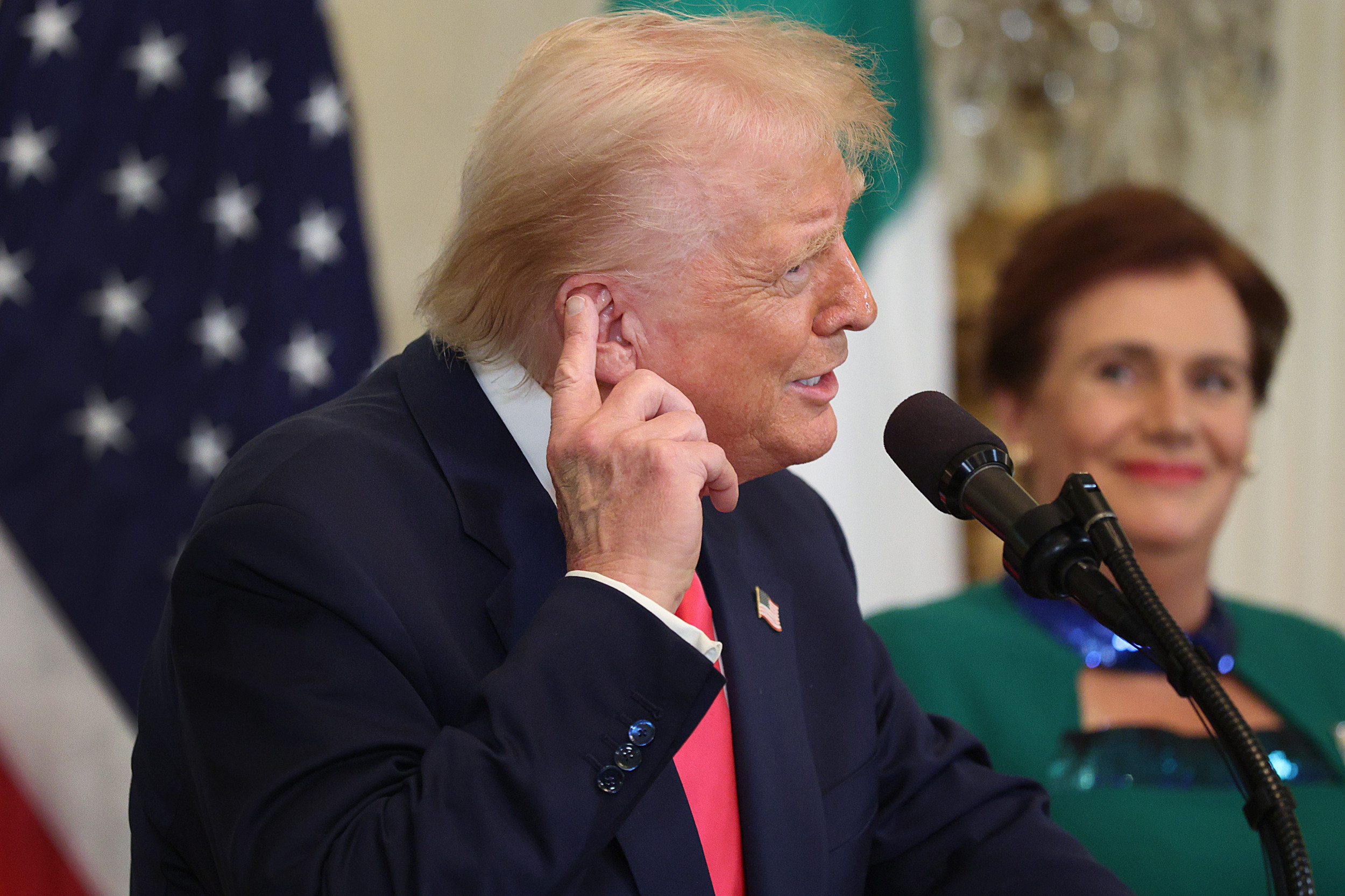 Trump Meets with Irish Taoiseach Micheál Martin