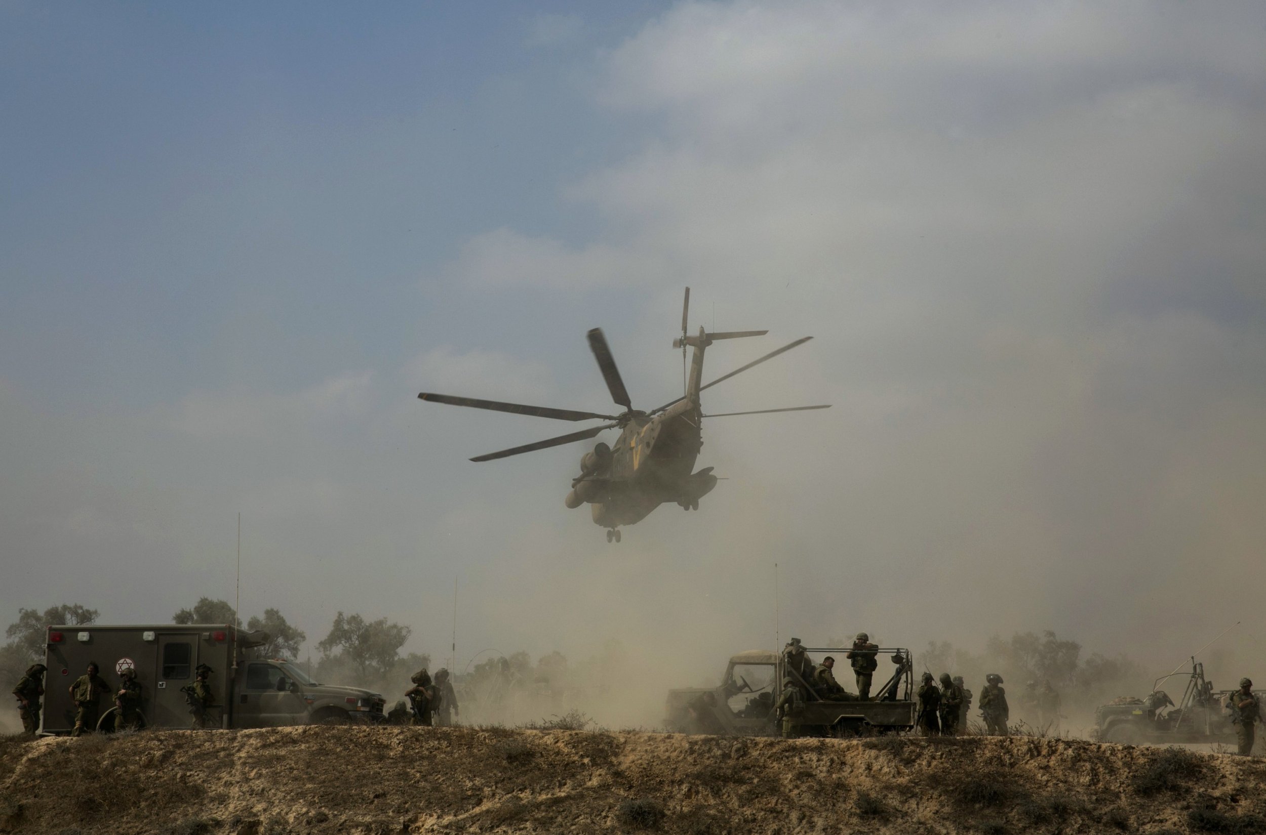 Israeli helicopter