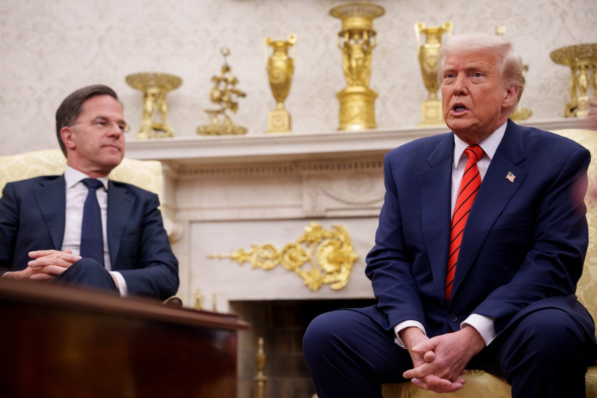 Trump and Rutte