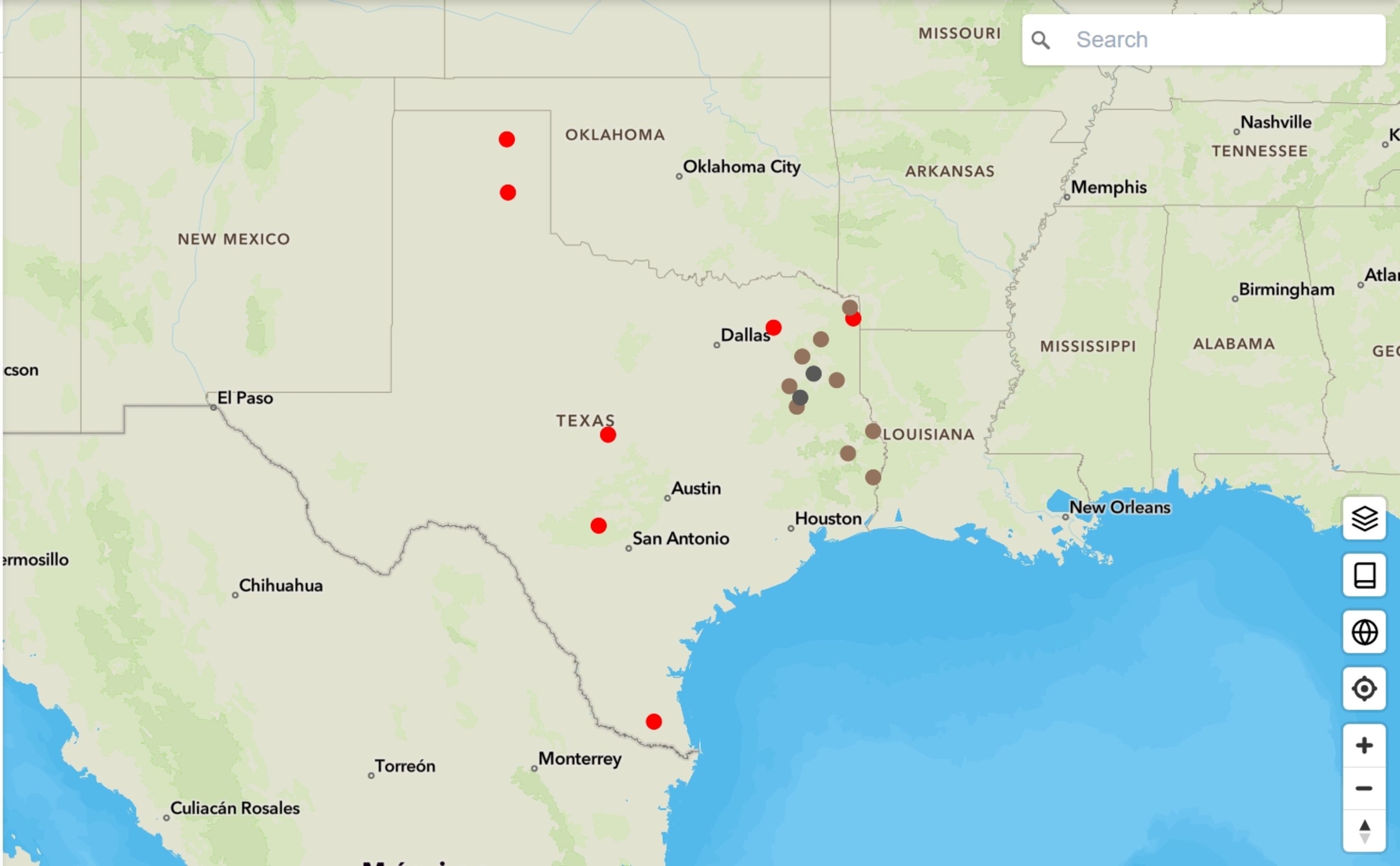 Texas Wildfire Map as Blazes Erupt - Newsweek