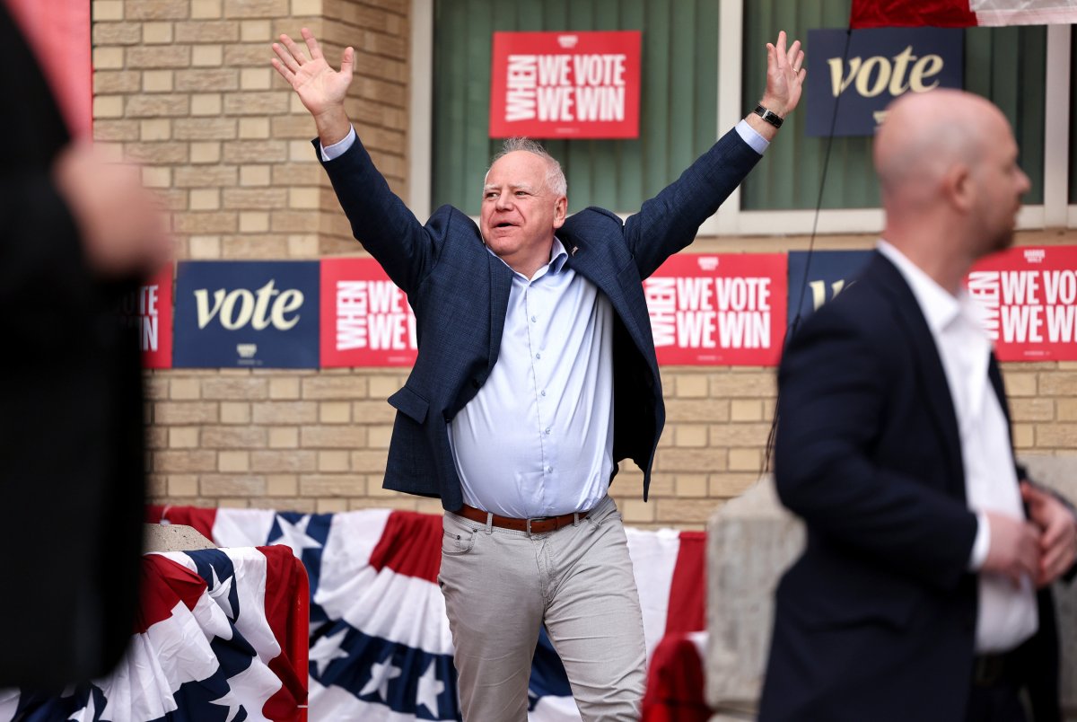 Minnesota Governor Tim Walz Rally