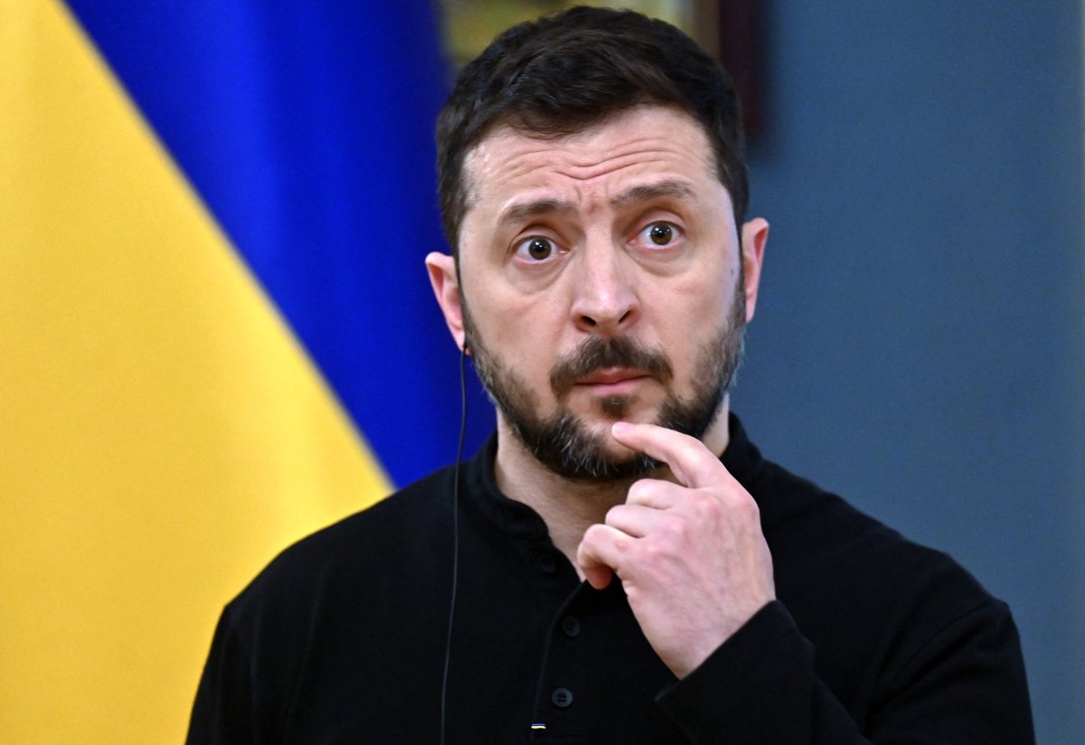 Ukraine's President Volodymyr Zelensky 