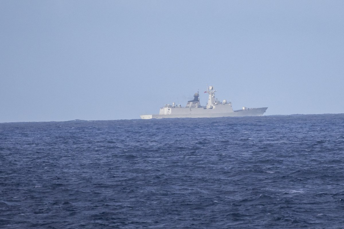 Chinese Warship Transits Near Australia