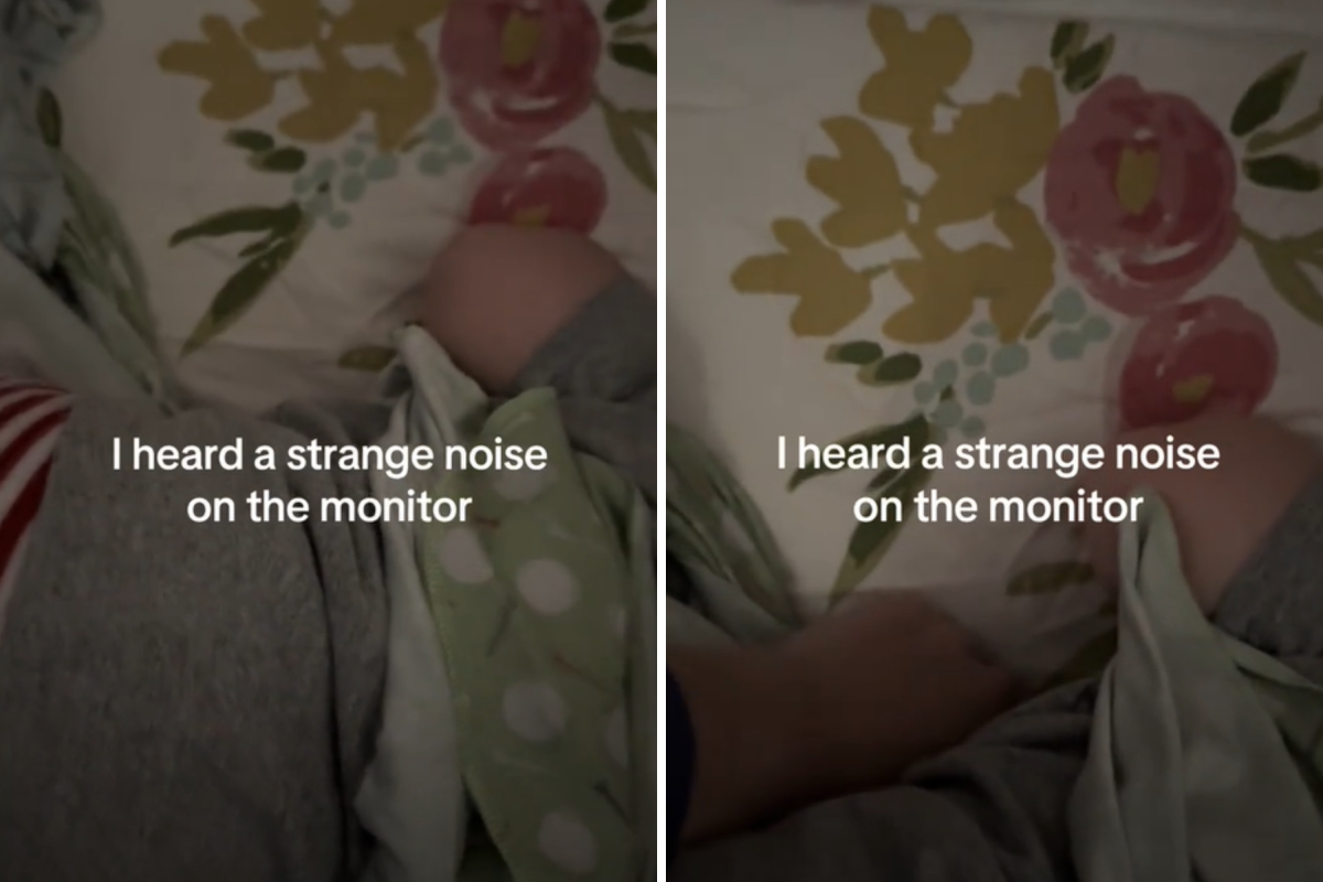 Mom Hears Strange Noise on Baby Cam—Shocked by What She Finds in the Crib