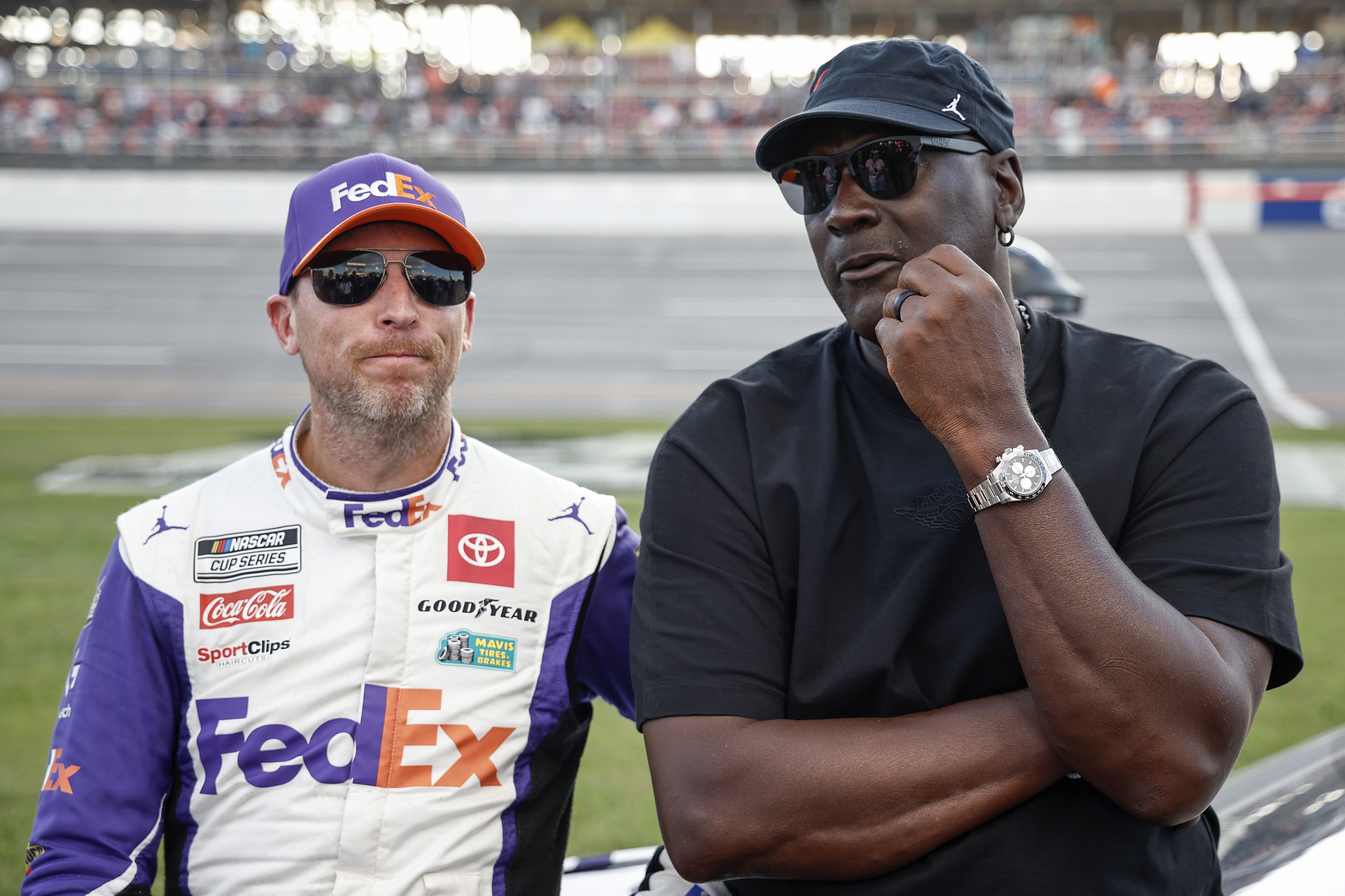 Michael Jordan and Denny Hamlin Rip NASCAR For Getting 'Personal' in Legal  Battle - Newsweek