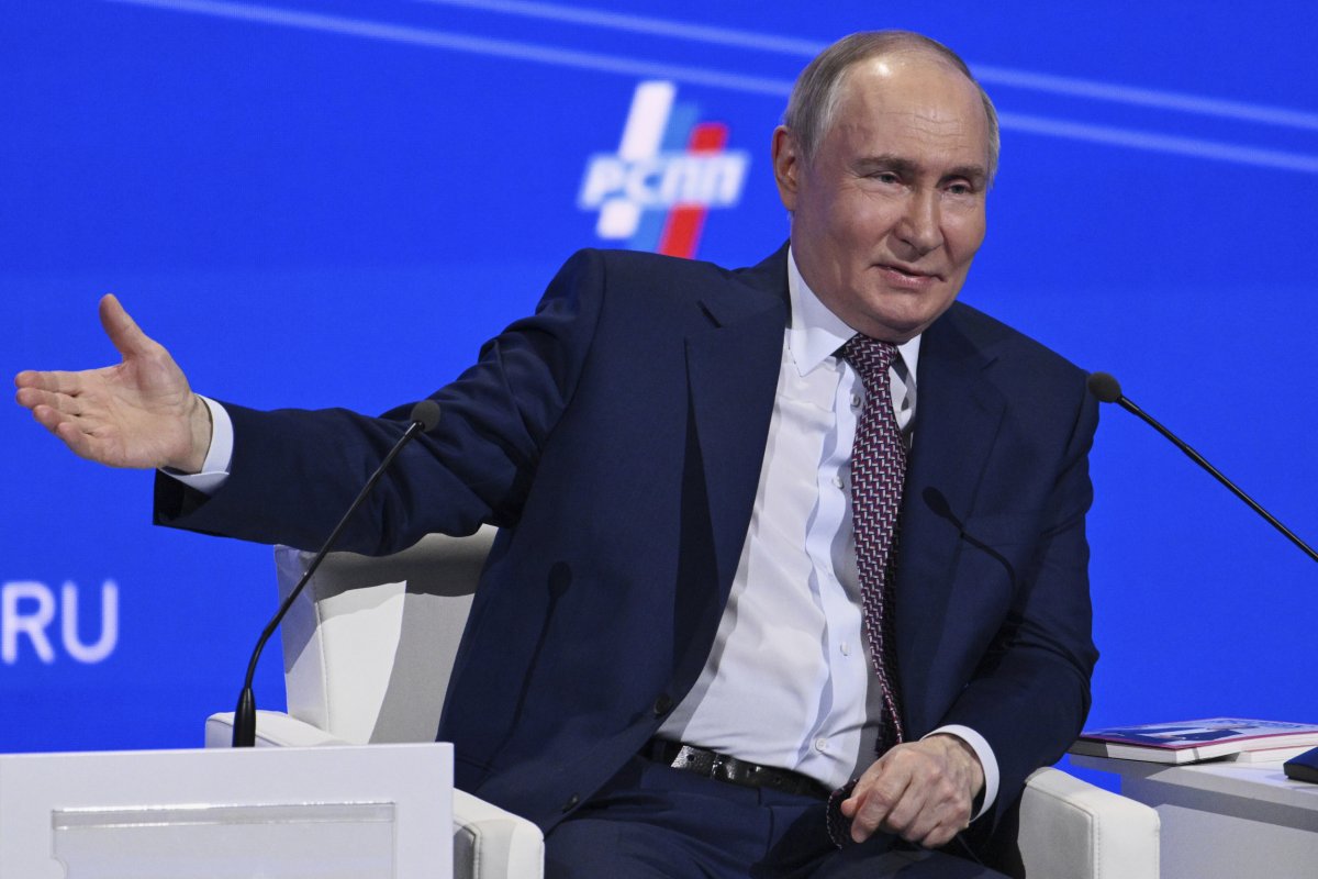 Russian President Vladimir Putin at Conference 